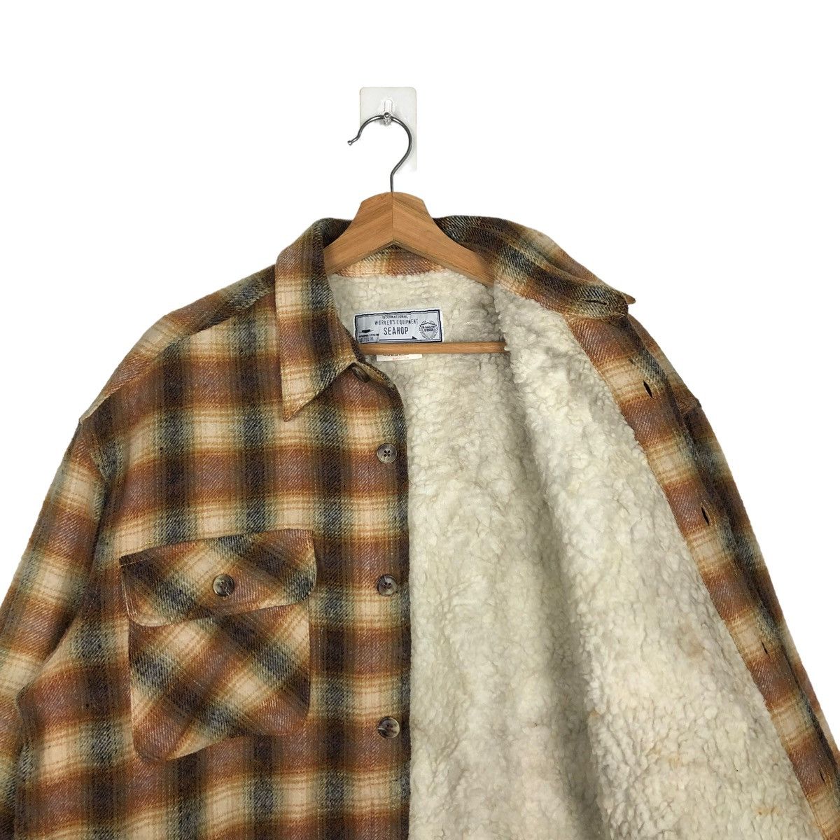Flannel 💥90’s Issey Miyake Seahop Flannel Jacket Tartan Design Size US M / EU 48-50 / 2 - 9 Thumbnail