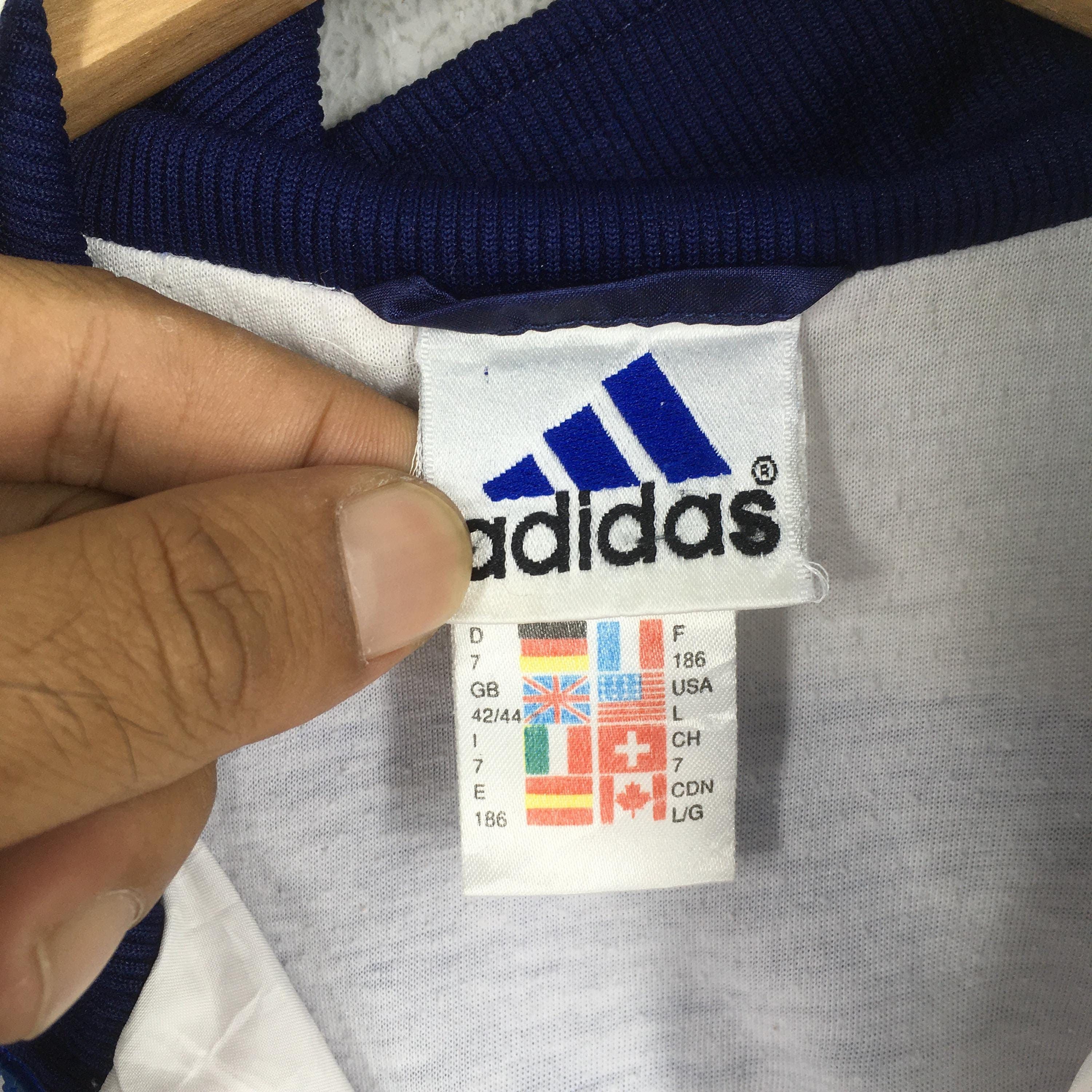 Adidas Vintage 90s Adidas Equipment Windbreaker Jacket Large Size US L / EU 52-54 / 3 - 6 Thumbnail