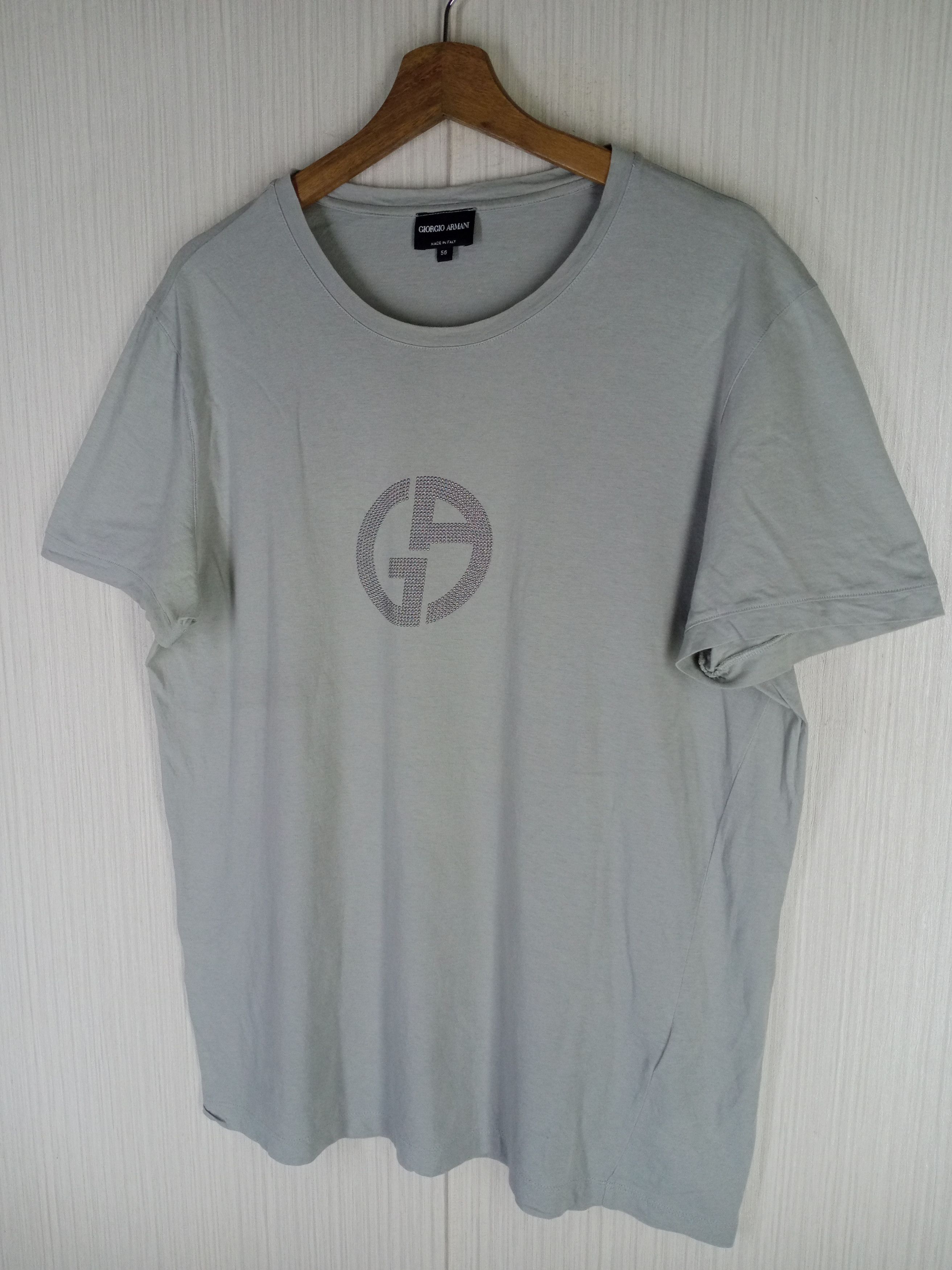 Emporio Armani × Giorgio Armani Rare Vintage Giorgio Armani Tshirt Size L / US 10 / IT 46 - 3 Thumbnail
