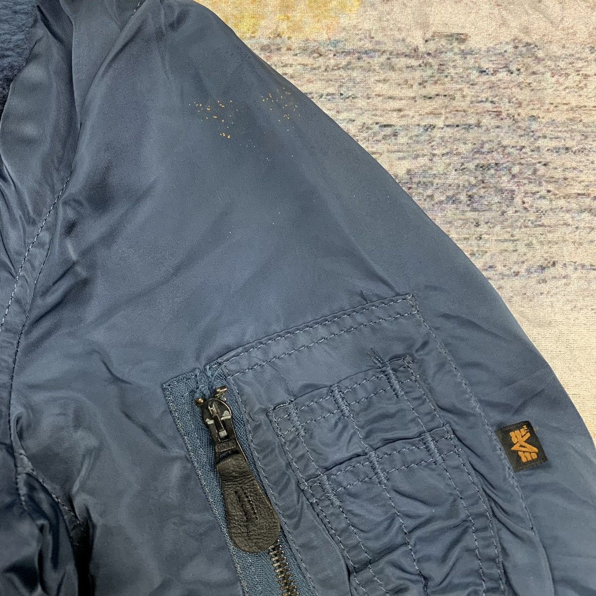 Alpha Industries Vintage 80s 90s alpha industries B-15C bomber flight jacket Size US M / EU 48-50 / 2 - 8 Thumbnail