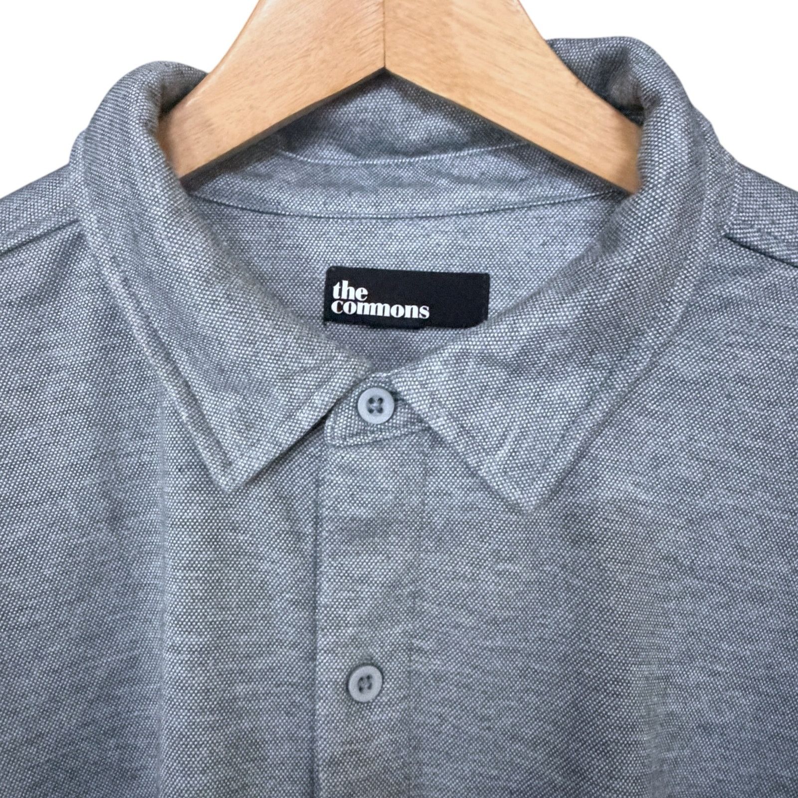 Other The Commons XXL Green Button Down Poly Linen Casual Shirt Size US L / EU 52-54 / 3 - 3 Thumbnail