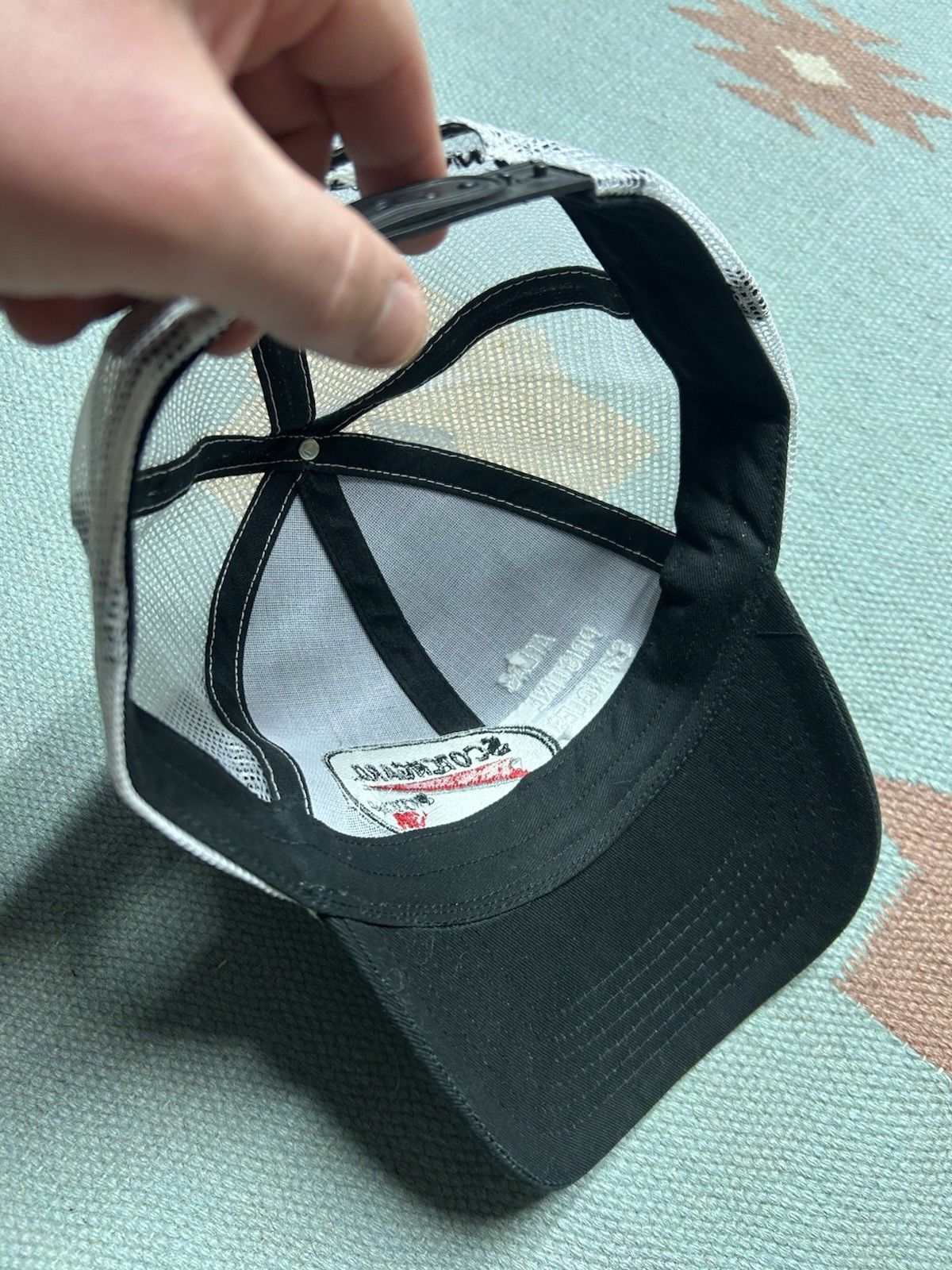 Vintage Scotchgard snapback trucker hat 3M embroidered logo black Size ONE SIZE - 7 Thumbnail