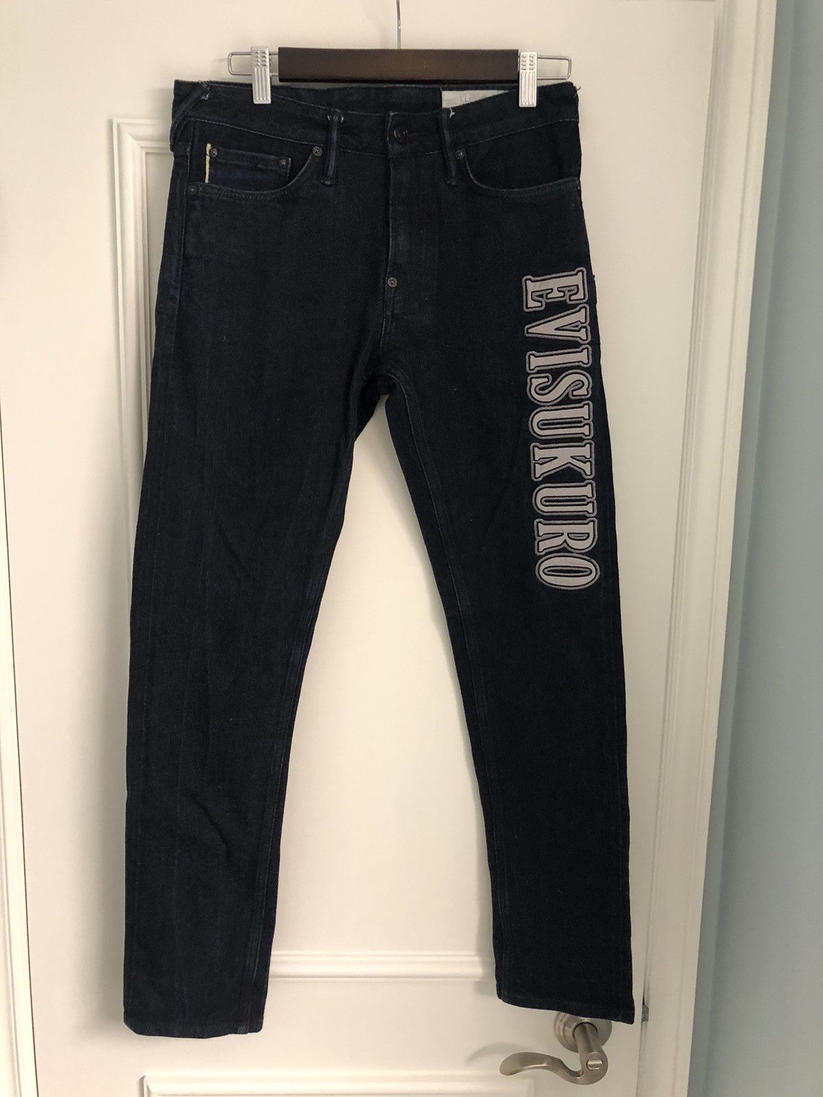 Evisu 30x32 Reflective Script Jeans *Rare*