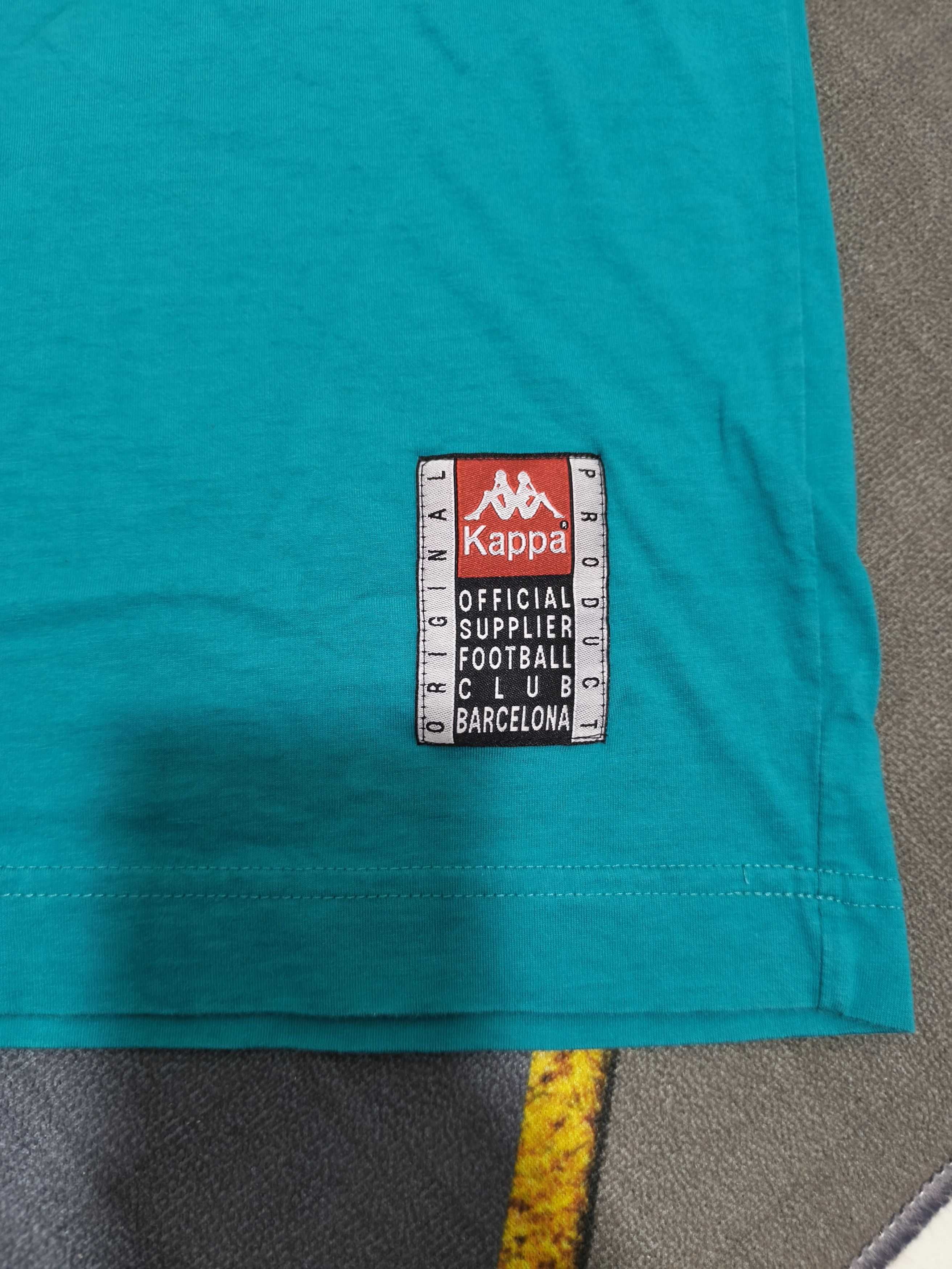 Kappa Vintage 90s Kappa FC Barcelona Barca Tee | Styled in Italy Size US M / EU 48-50 / 2 - 6 Thumbnail