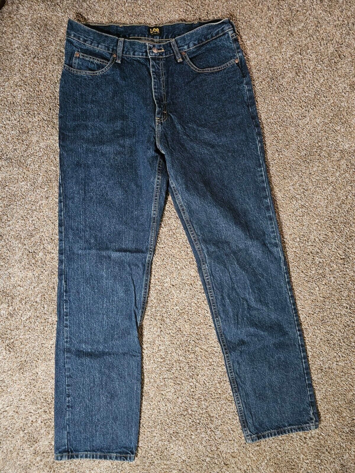 Lee lee relaxed fit 34x34 jeans Size US 34 / EU 50 - 1 Thumbnail