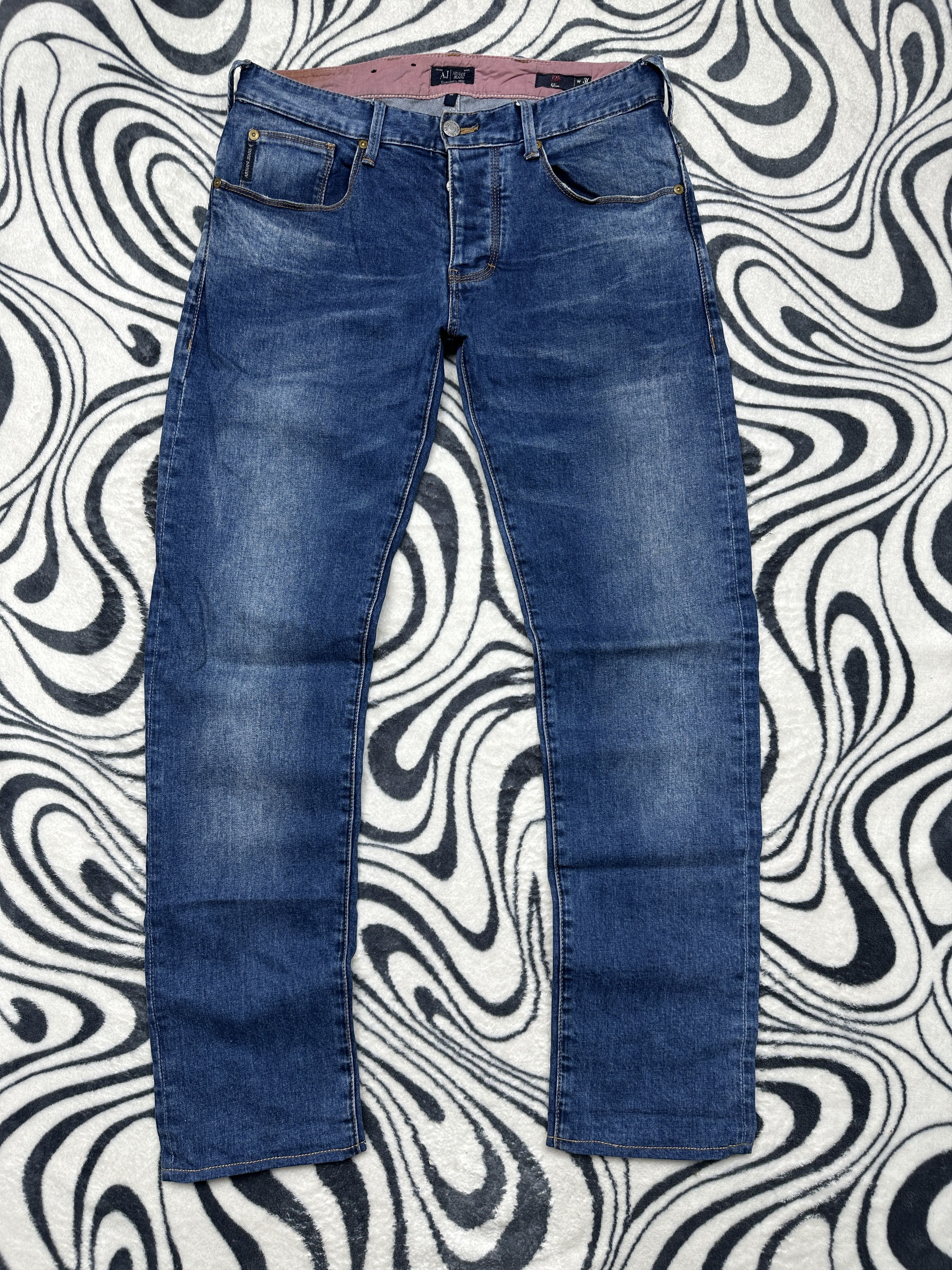 Armani Armani Jeans Vintage Mens Denim Pants Y2K Jeans Size US 30 / EU 46 - 3 Thumbnail
