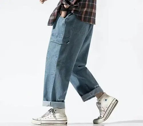 Japanese Brand × Vintage Denim jeans streetwear oversize Size US 32 / EU 48 - 2 Thumbnail