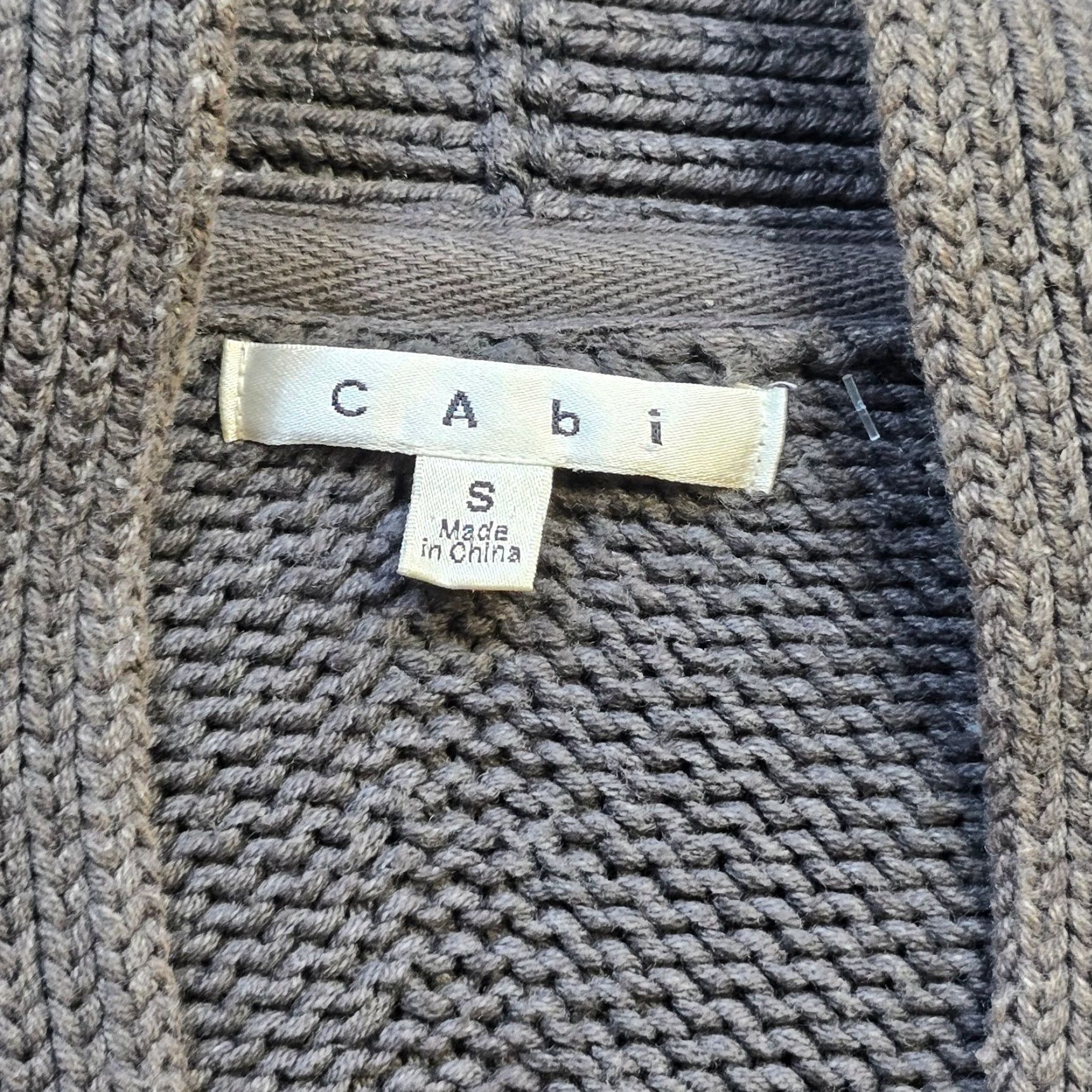 Vintage Cabi Cardigan Womens Small Gray Long Sleeve Sweater Duster Casual Flowy Y2K Size S / US 4 / IT 40 - 3 Thumbnail