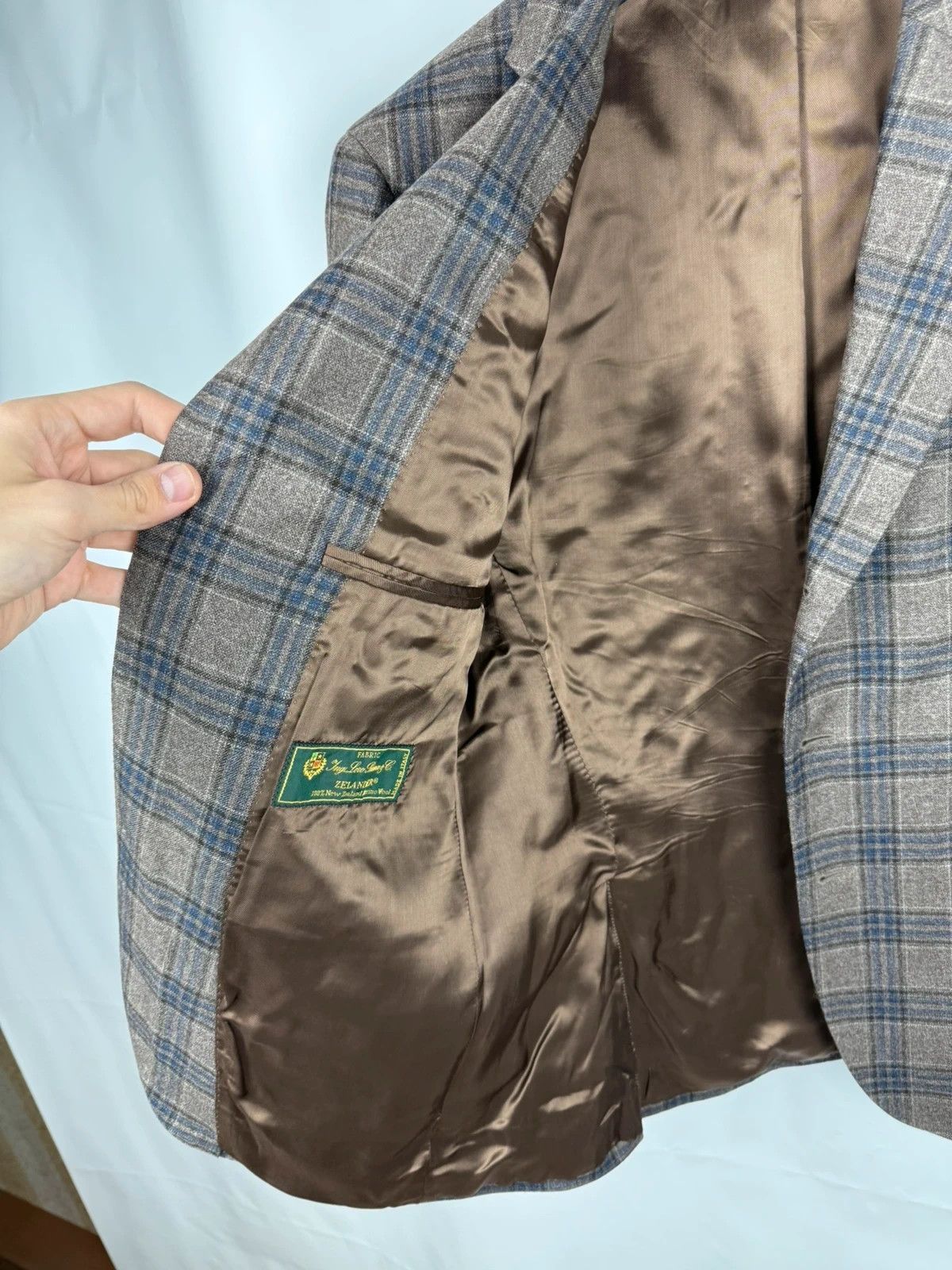 Other Pelikamo Plaid Blazer Wool size M Size 40R - 11 Thumbnail