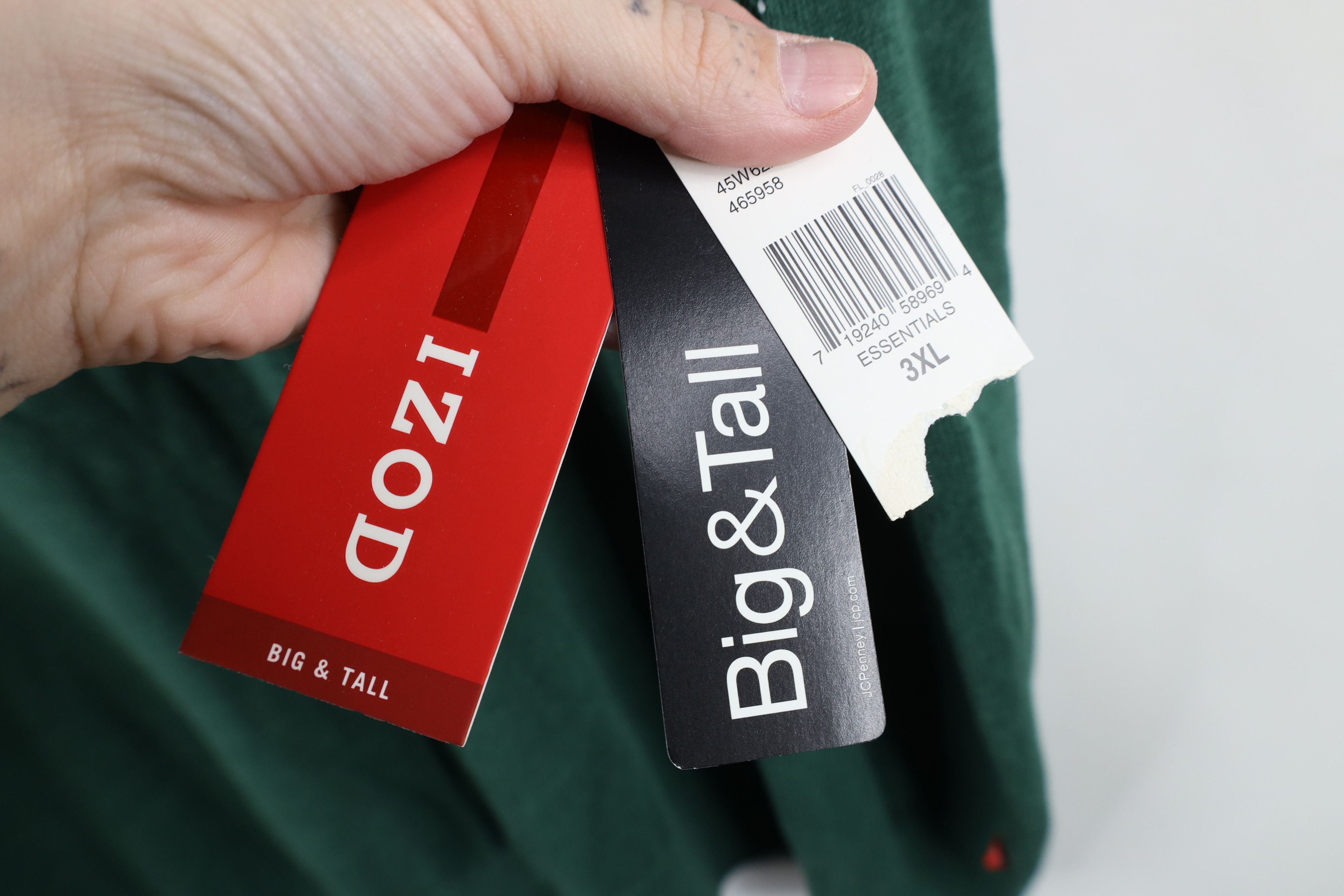 Izod New Izod Ribbed Knit Sleeveless V-Neck Sweater Vest Green Size US XXL / EU 58 / 5 - 5 Thumbnail