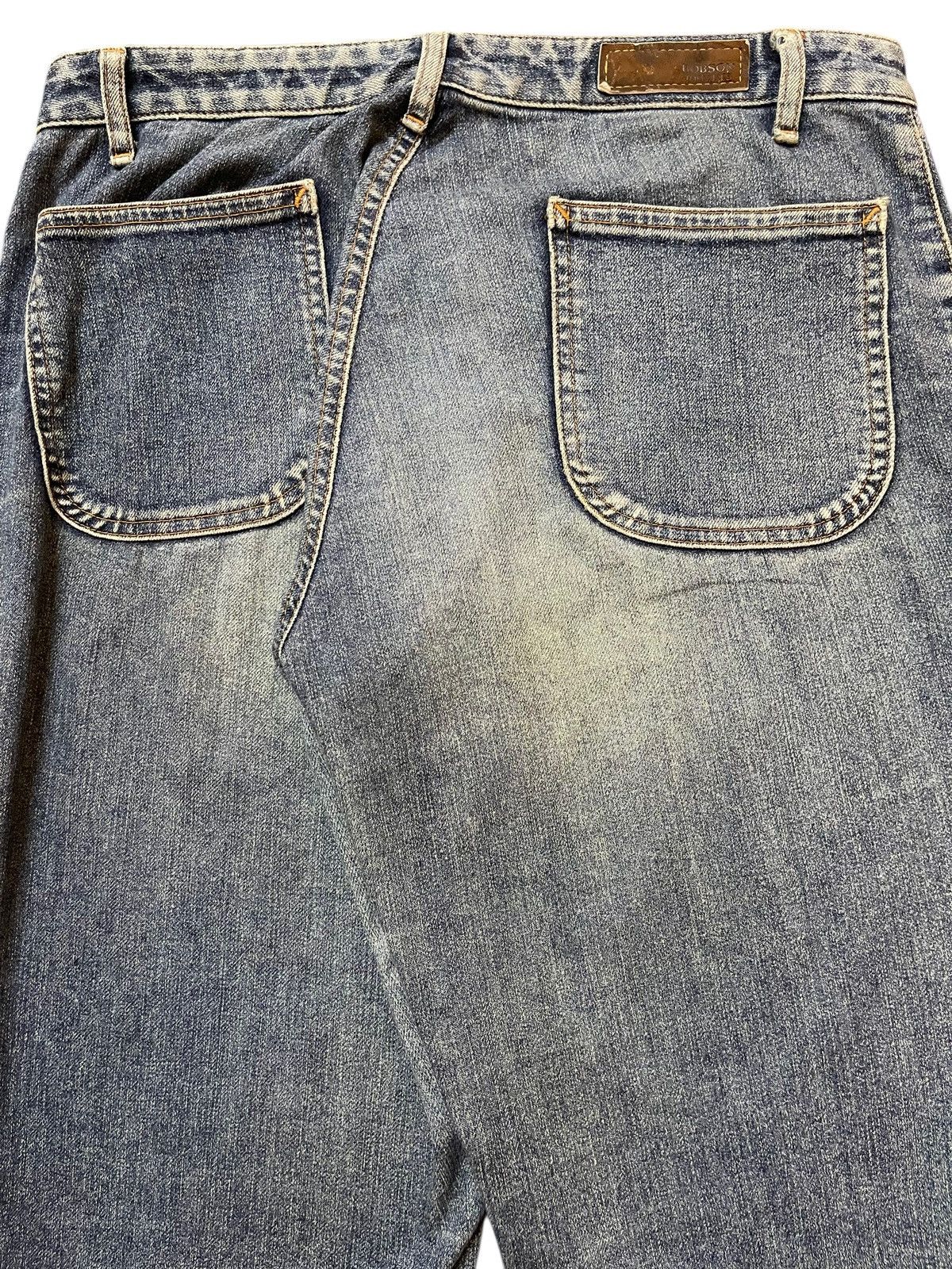 If Six Was Nine Vintage Y2K Japanese Wash Faded Wide Leg Bell Bottom Flare Size US 32 / EU 48 - 6 Thumbnail