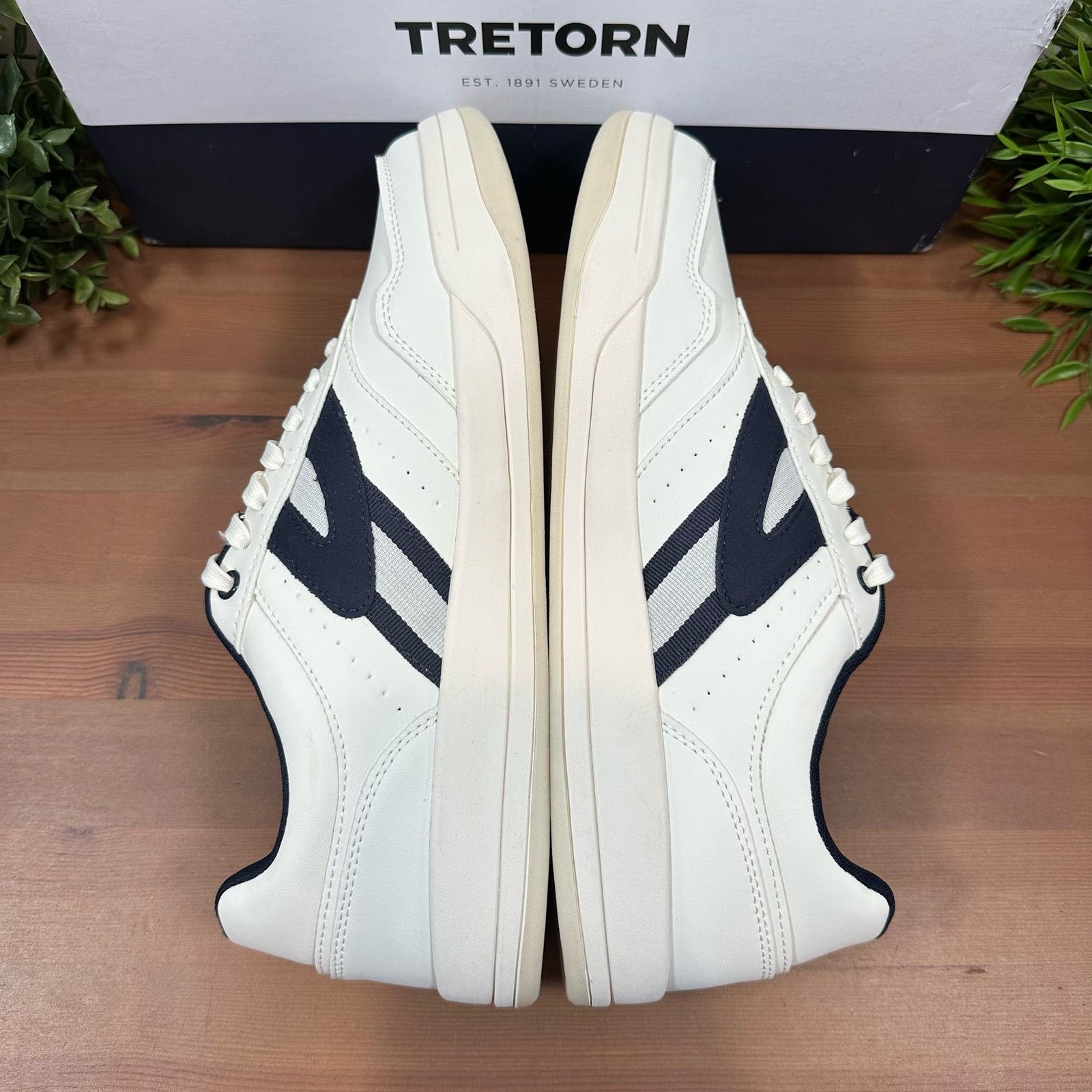 Tretorn Tretorn Dennis White Low Top Lace Up Sneakers Men's Size 9 Size US 9 / EU 42 - 7 Thumbnail