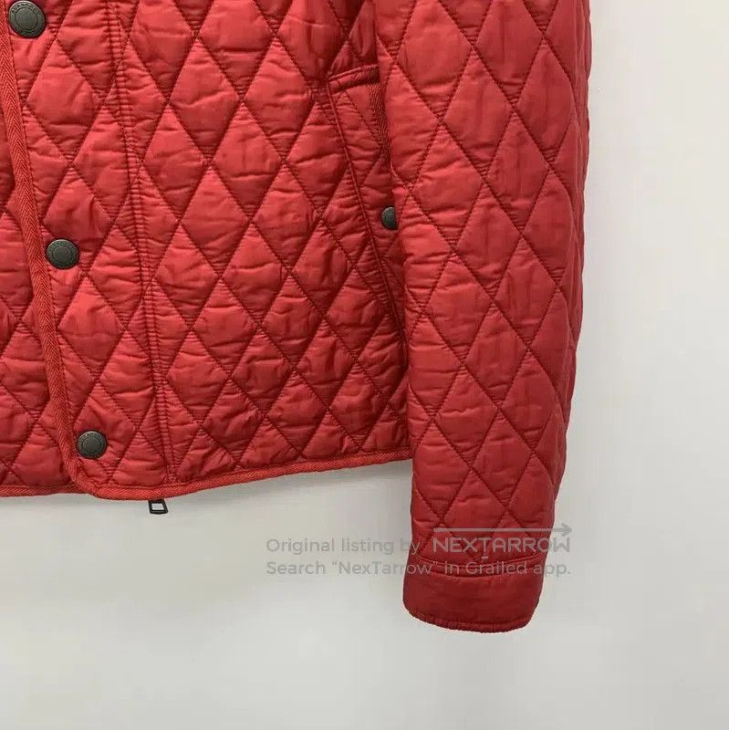 Burberry Burberry Red Quilted Nylon Jacket for Men. Size US S / EU 44-46 / 1 - 4 Thumbnail