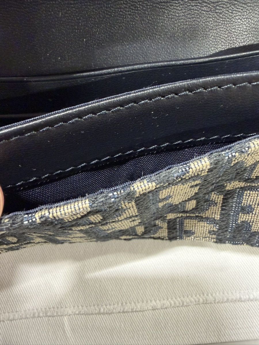 Dior Dior Oblique Jacquard Saddle Card Holder NEW 600$ Size ONE SIZE - 5 Thumbnail
