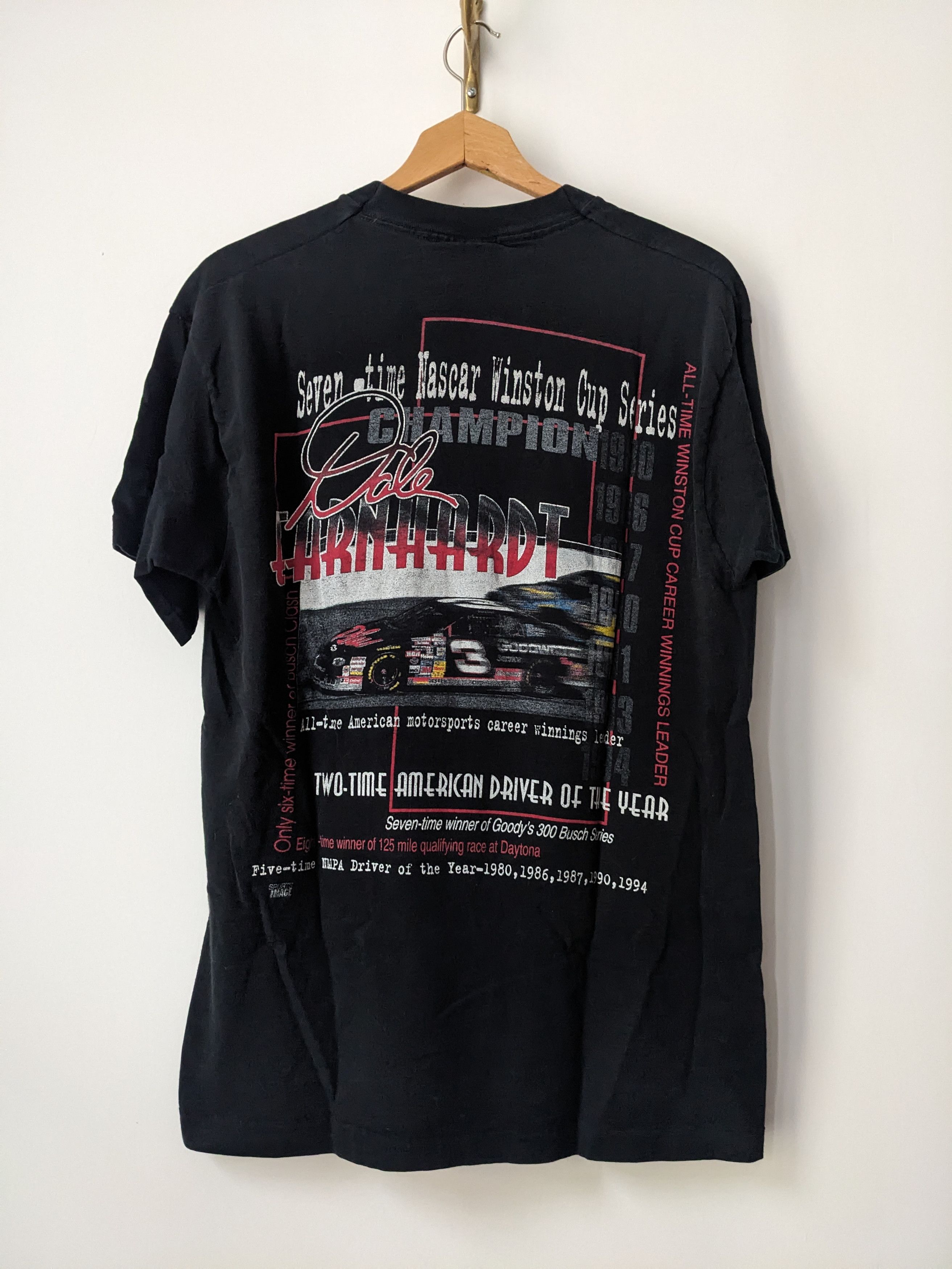 Vintage Vintage Dale Earnhardt Nascar T-shirt Single Stitch L Size US L / EU 52-54 / 3 - 2 Thumbnail