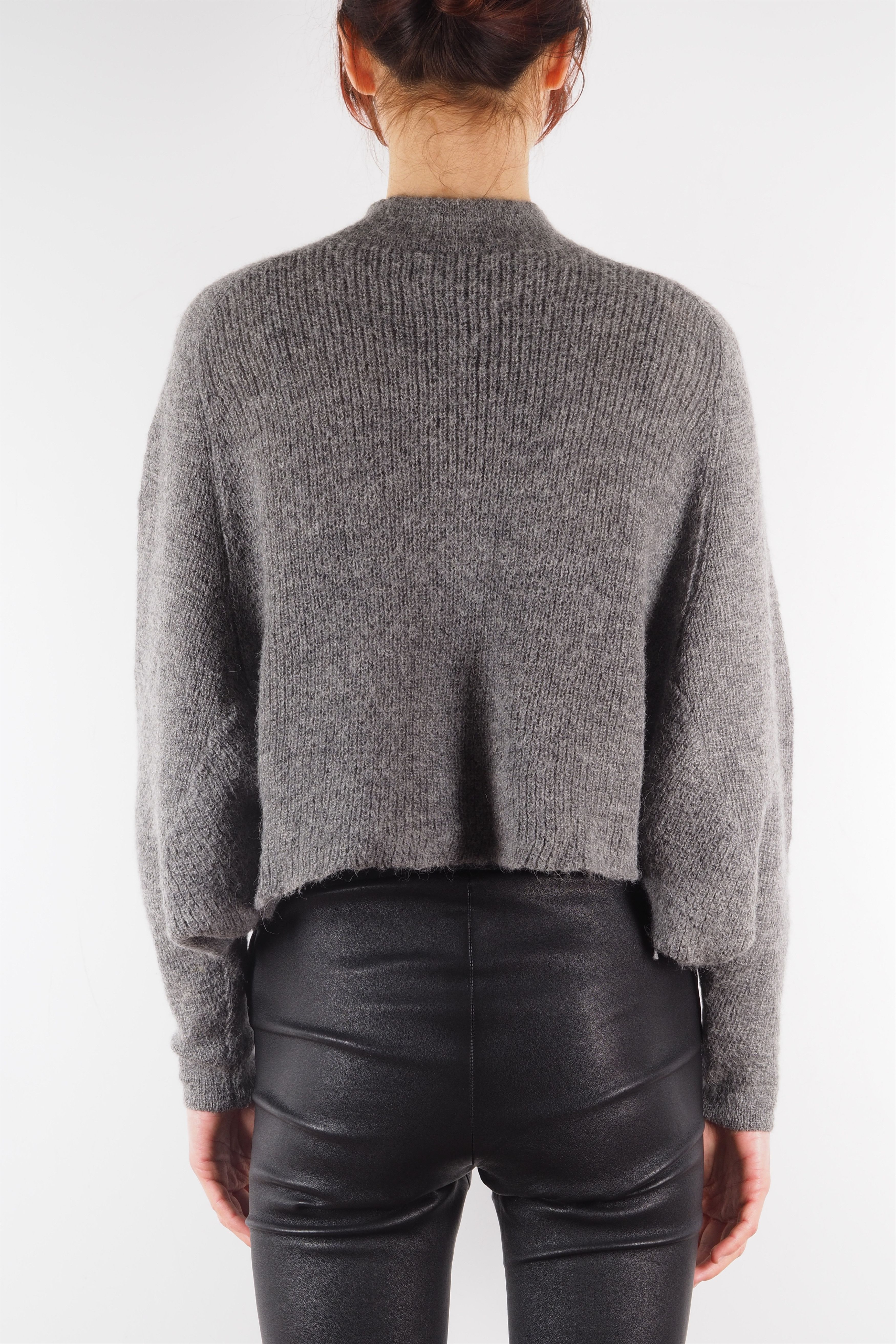 Acne Studios Acne Studios Darko AW12 Gray Alpaca Pullover Sweater Size S / US 4 / IT 40 - 2 Thumbnail