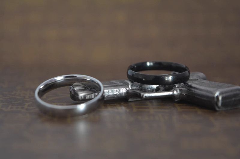 Jewelry Vintage Jewelry Rings Open Size Chrome Ring (Size 7-13) Size ONE SIZE - 3 Thumbnail