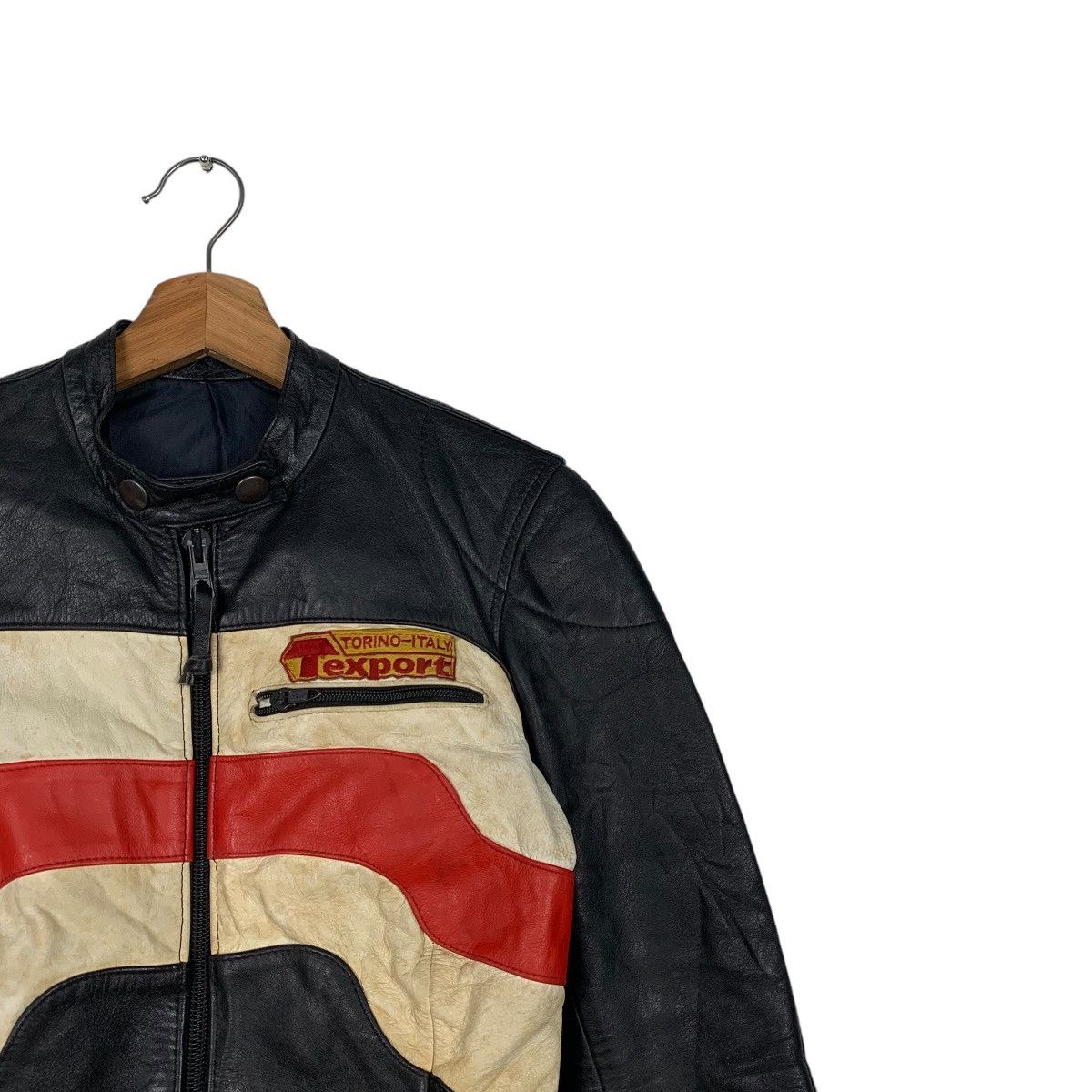 Sports Specialties Italian Texport Motorcycle Riding Leather Jacket Size XS / US 0-2 / IT 36-38 - 5 Thumbnail