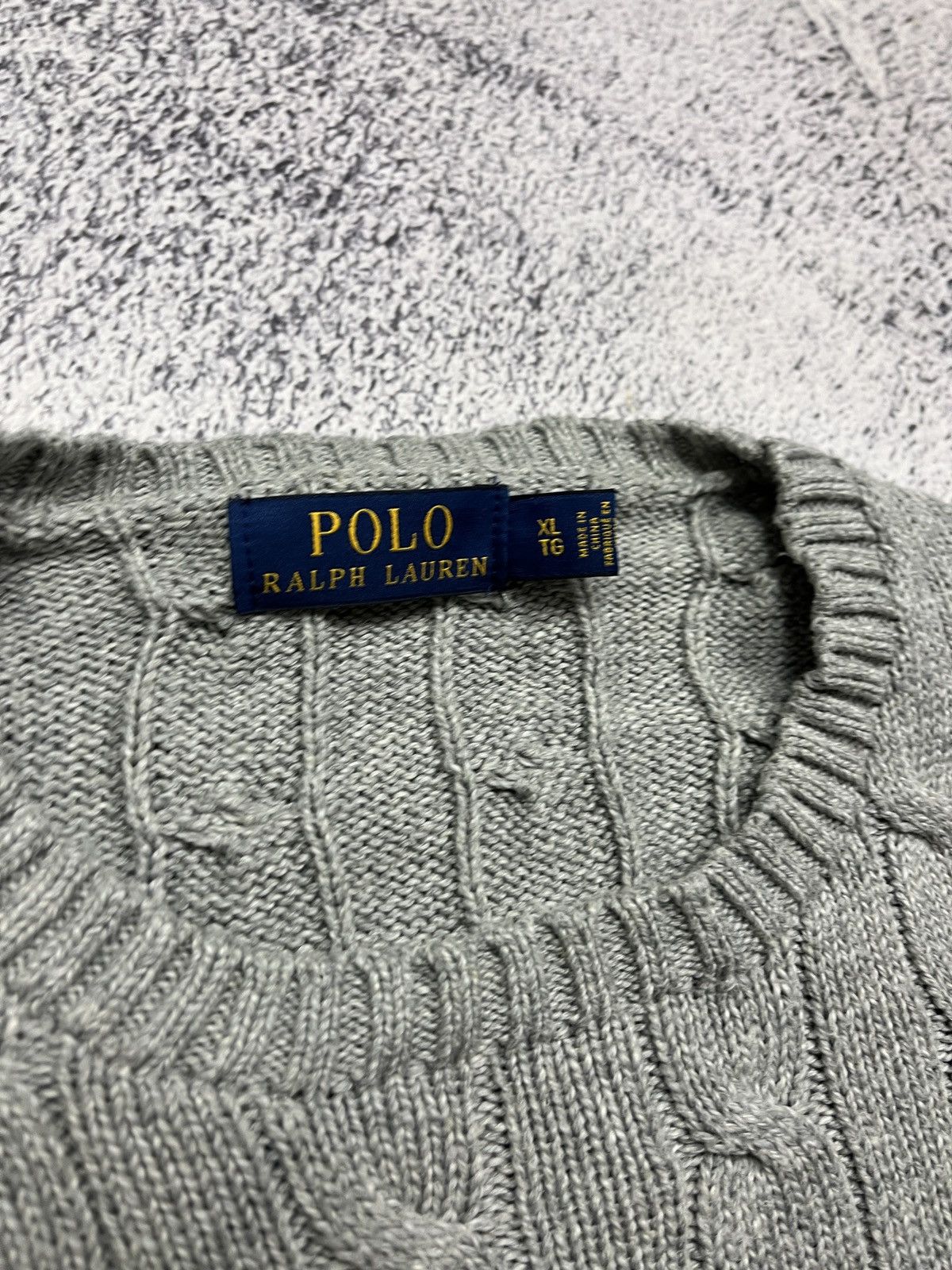 Polo Ralph Lauren Polo Ralph Lauren Cable Knit Sweater Luxury Men’s Size XL Size US XL / EU 56 / 4 - 5 Thumbnail