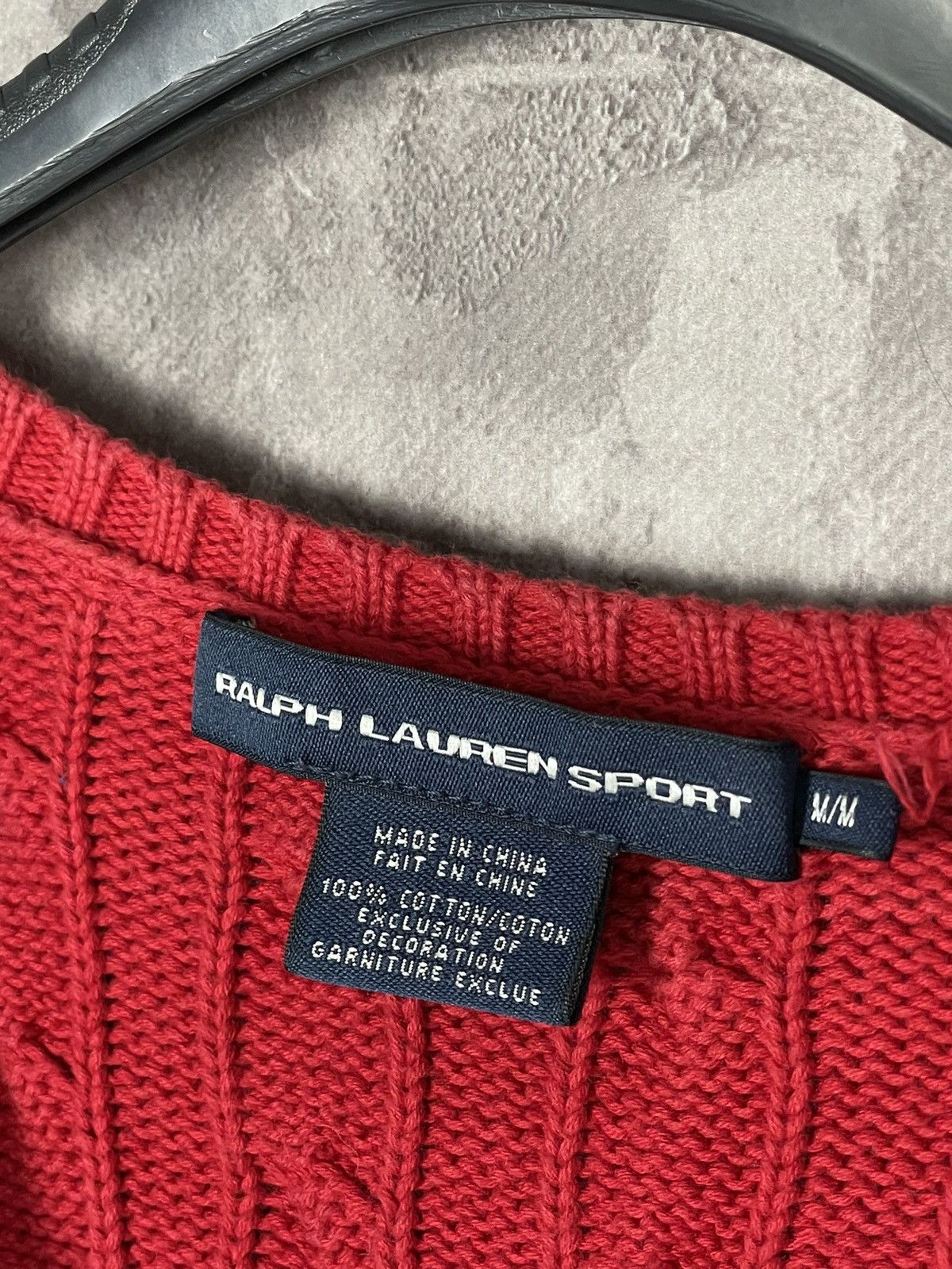 Polo Ralph Lauren Ralph Lauren Cable Knit Cashmere Wool V-neck Sweater Size M / US 6-8 / IT 42-44 - 8 Thumbnail