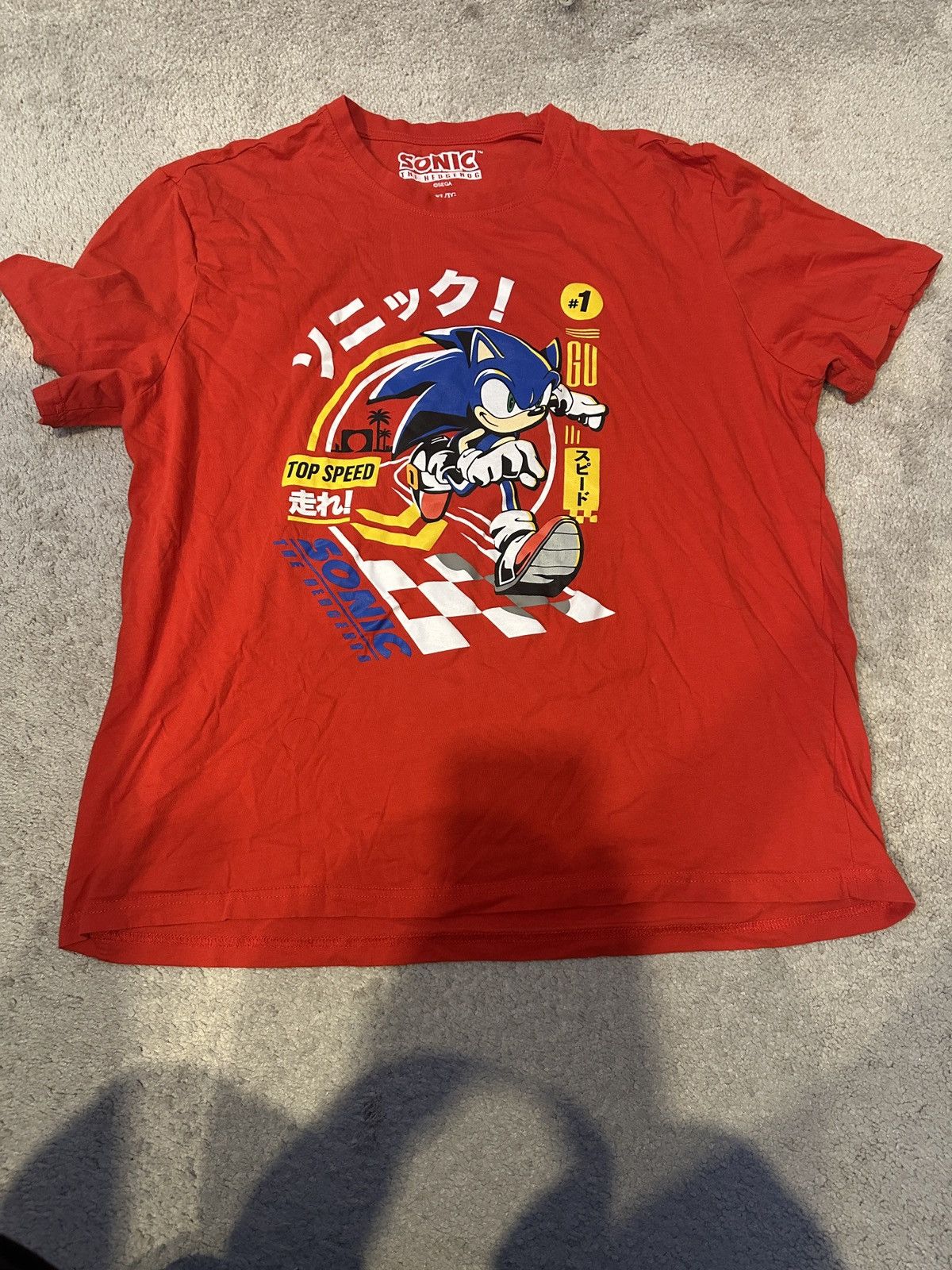 Other Sega Sonic the hedgehog shirt Size US XL / EU 56 / 4 - 1 Thumbnail