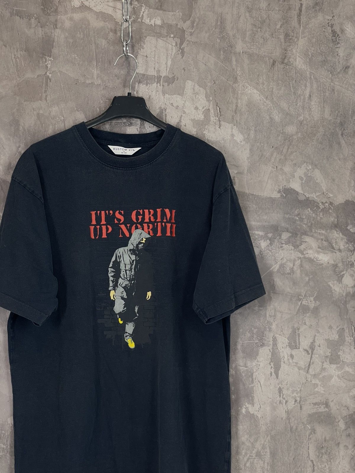 Vintage Vintage Drill It’s Grim Up North Graphic Print T shirt Size US M / EU 48-50 / 2 - 4 Thumbnail