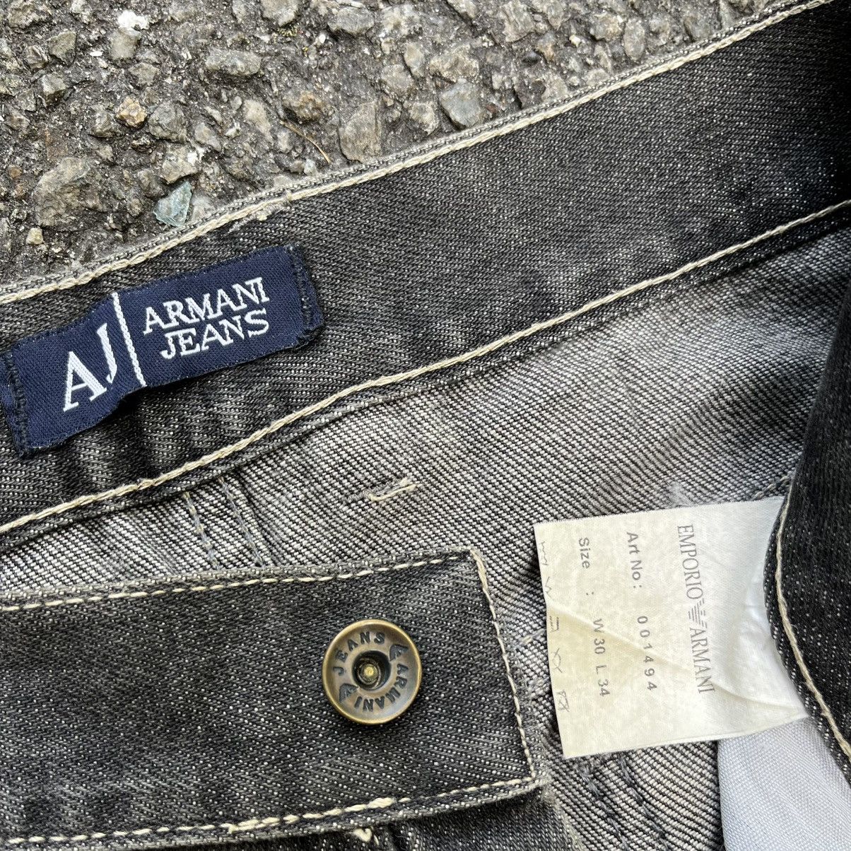 Hysteric Glamour Flared Armani Jeans Big Face Leather Pocket Bootcut Pants Size US 30 / EU 46 - 10 Thumbnail