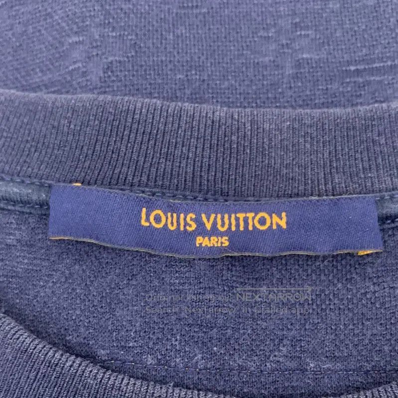 Louis Vuitton Louis Vuitton Navy Cotton T. Size M / US 6-8 / IT 42-44 - 3 Thumbnail