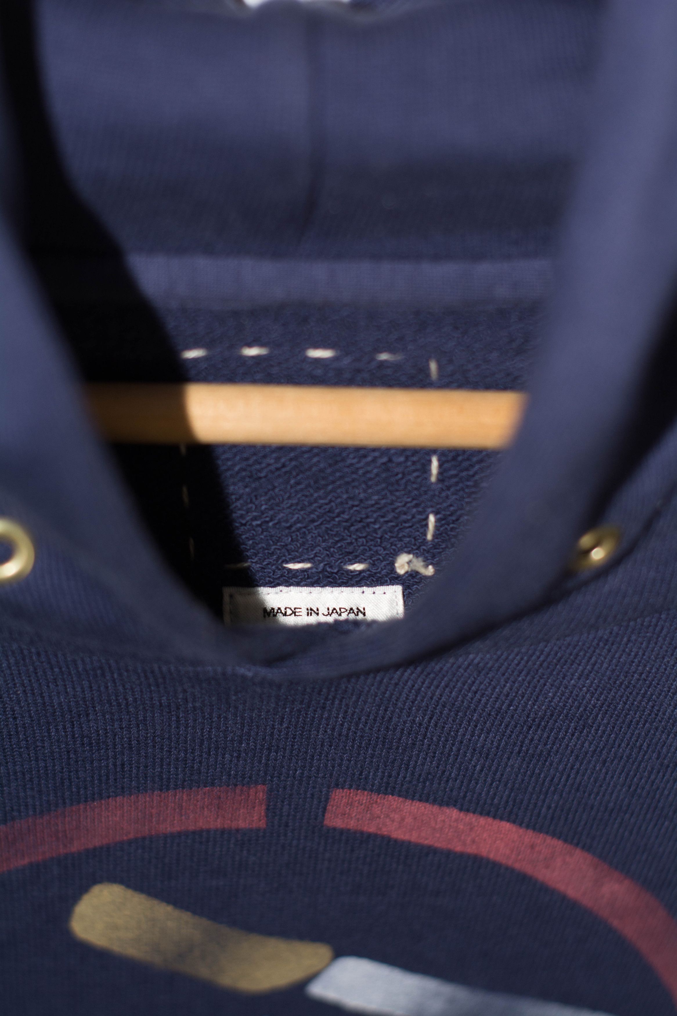 Visvim 18SS JUMBO HOODIE PO KANJI Fuku Hoodie Size 3 Navy Size US L / EU 52-54 / 3 - 7 Thumbnail
