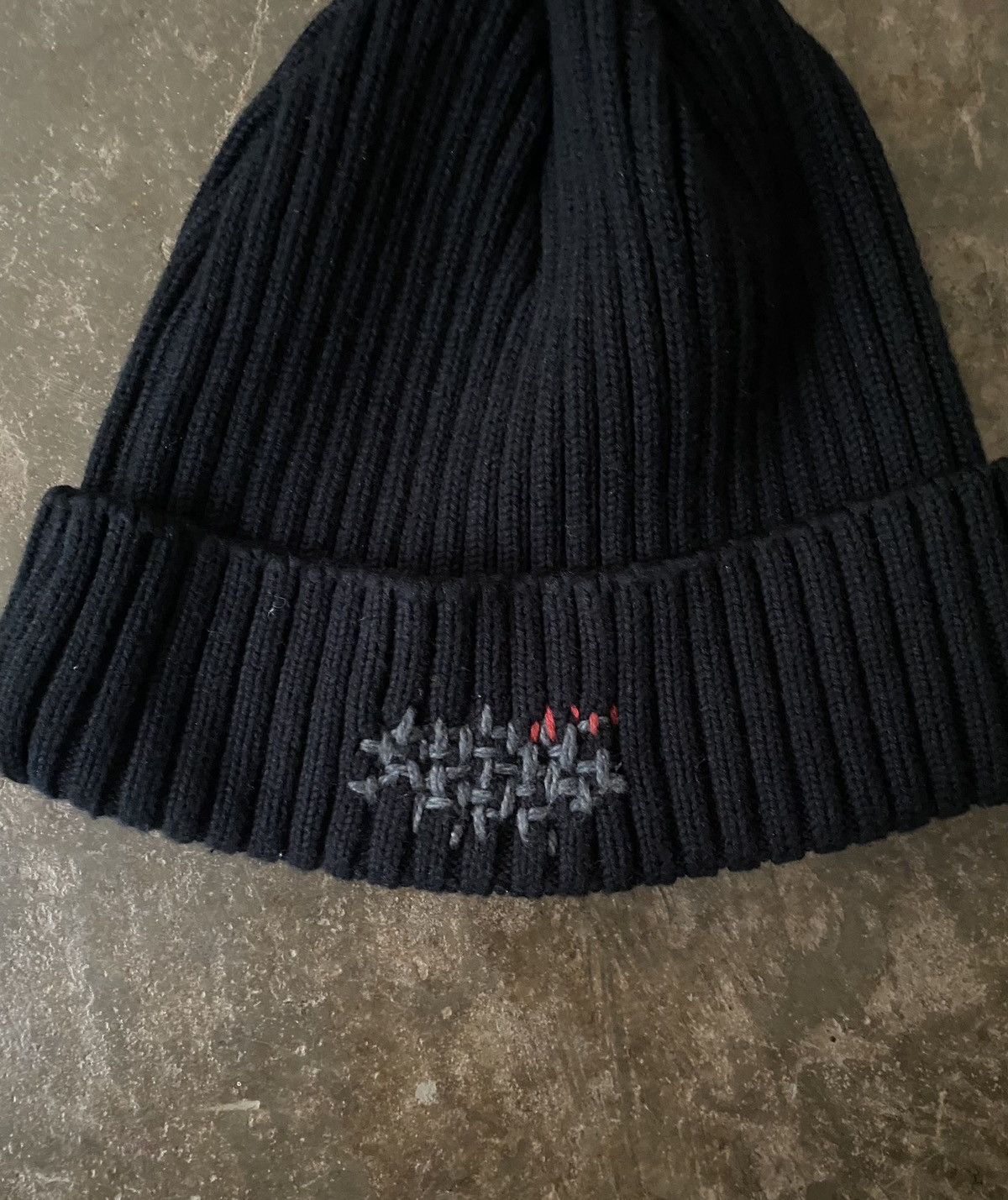 Porter Classic Porter Classic Sashiko Boro Knit Beanie Kapital 45r Visvim Size ONE SIZE - 4 Thumbnail