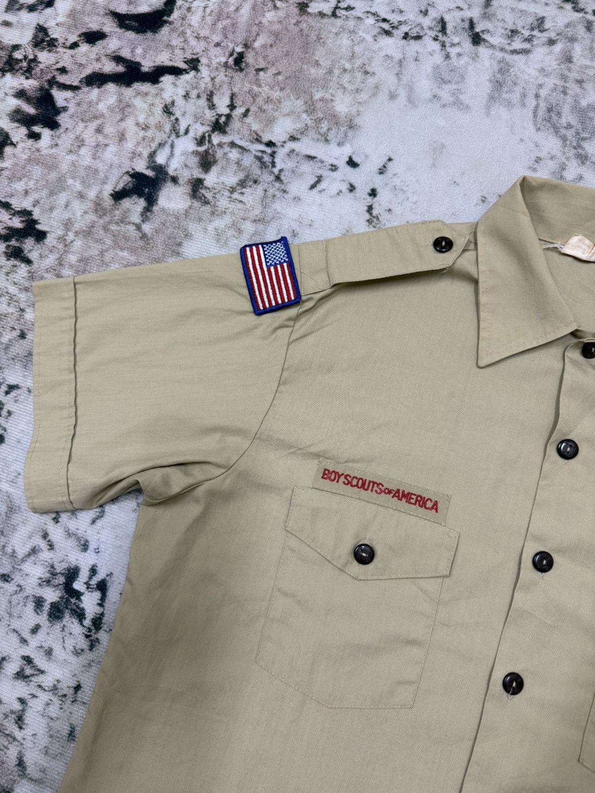 Vintage VINTAGE BOYSCOUT OF AMERICA UNIFORM SHIRT Size US L / EU 52-54 / 3 - 4 Thumbnail