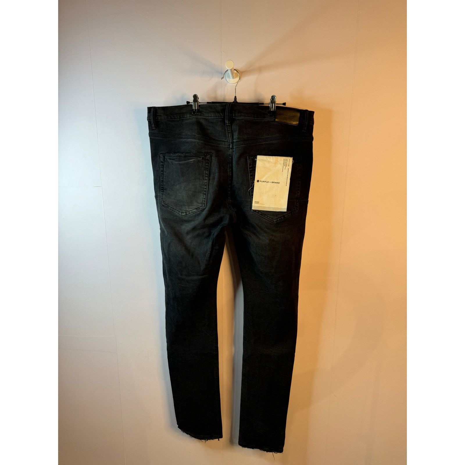Purple Brand Purple Jeans Black Ripped Used 38 Size US 38 / EU 54 - 2 Thumbnail