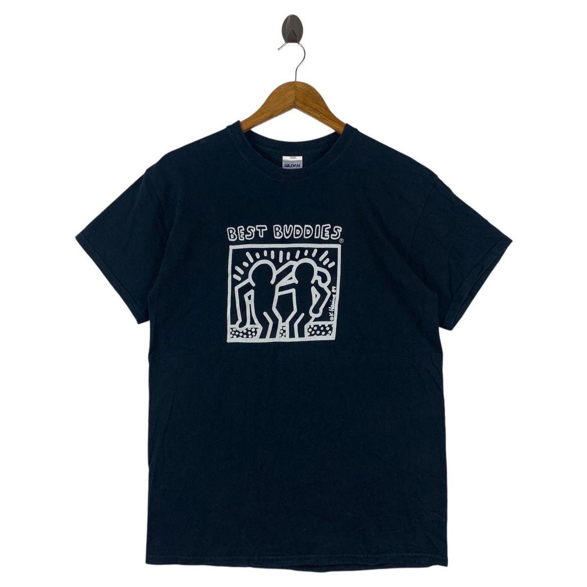 Gildan × Keith Haring × Vintage Vintage KEITH HARING pop art printed tee Size US M / EU 48-50 / 2 - 1 Thumbnail