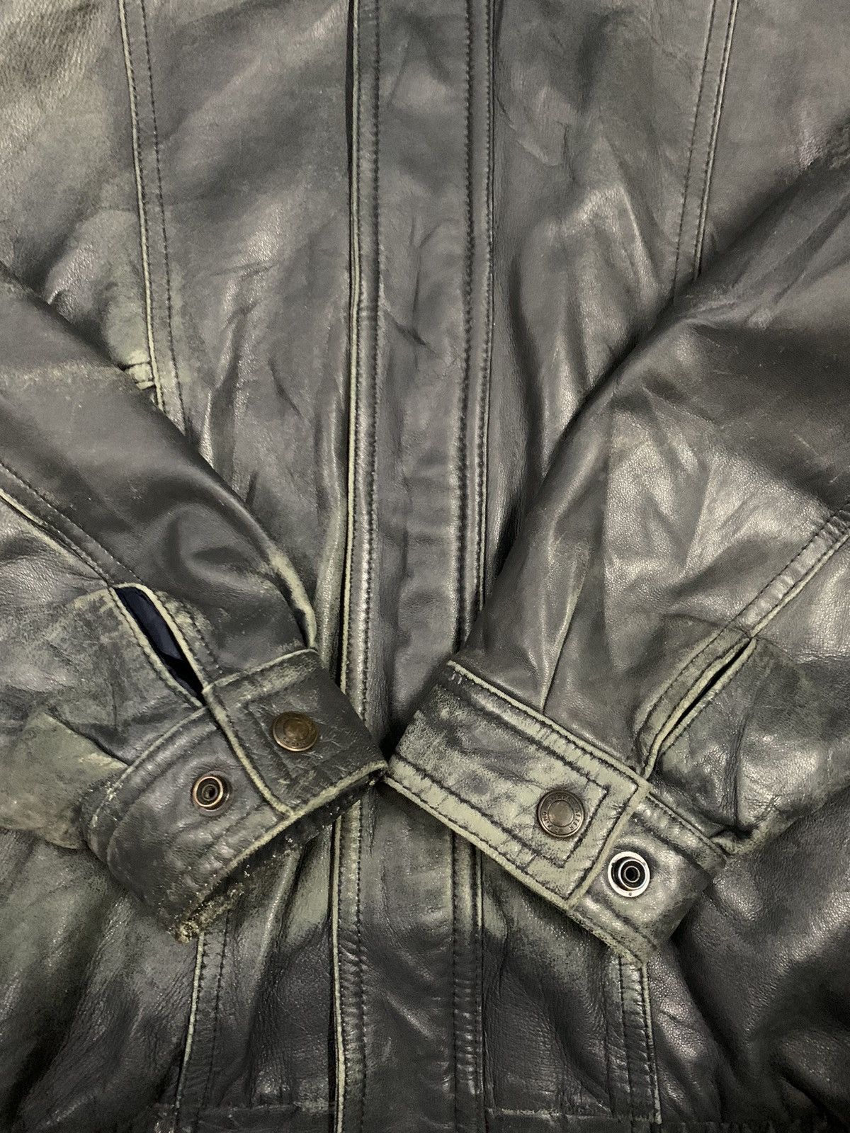 Other Japanese Brand Durante Sheepskin Leather Bomber Jacket Size US L / EU 52-54 / 3 - 11 Thumbnail