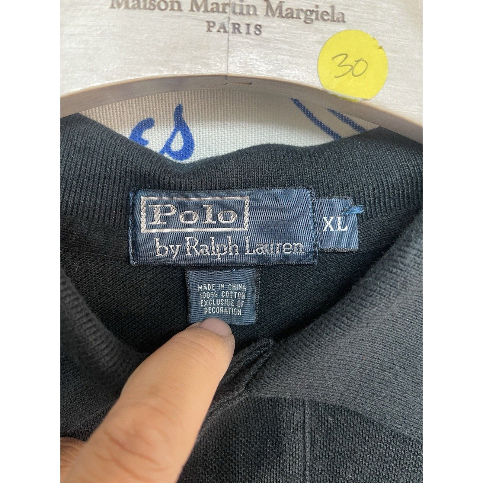 Ralph Lauren RALPH LAUREN POLO #3 RACING JOCKEY BIG HORSE BLACK GREEN POL Size US XL / EU 56 / 4 - 4 Thumbnail