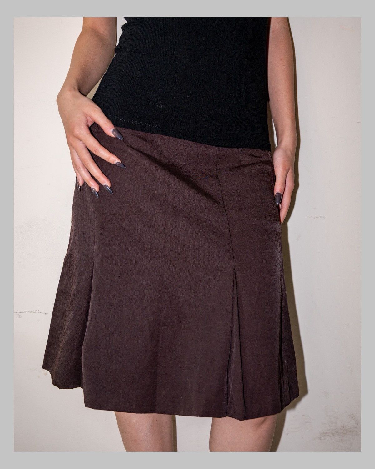 Miu Miu Miu Miu Fall 2000 runway mini skirt Size XS / US 0-2 / IT 36-38 - 2 Thumbnail