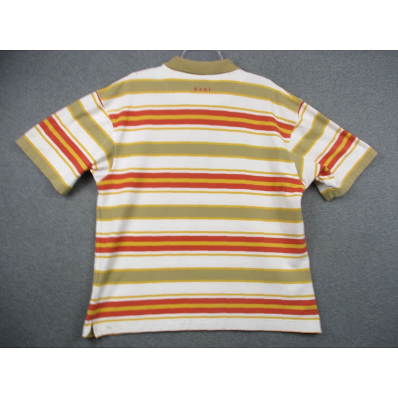 Nikon Koni Polo Shirt Men’s Size XXL Multicolor Stripe Logo Shirt Logo Polo Mens XXL Multicolor Stripe Koni Jeans Polo Shirt Size US XXL / EU 58 / 5 - 6 Thumbnail