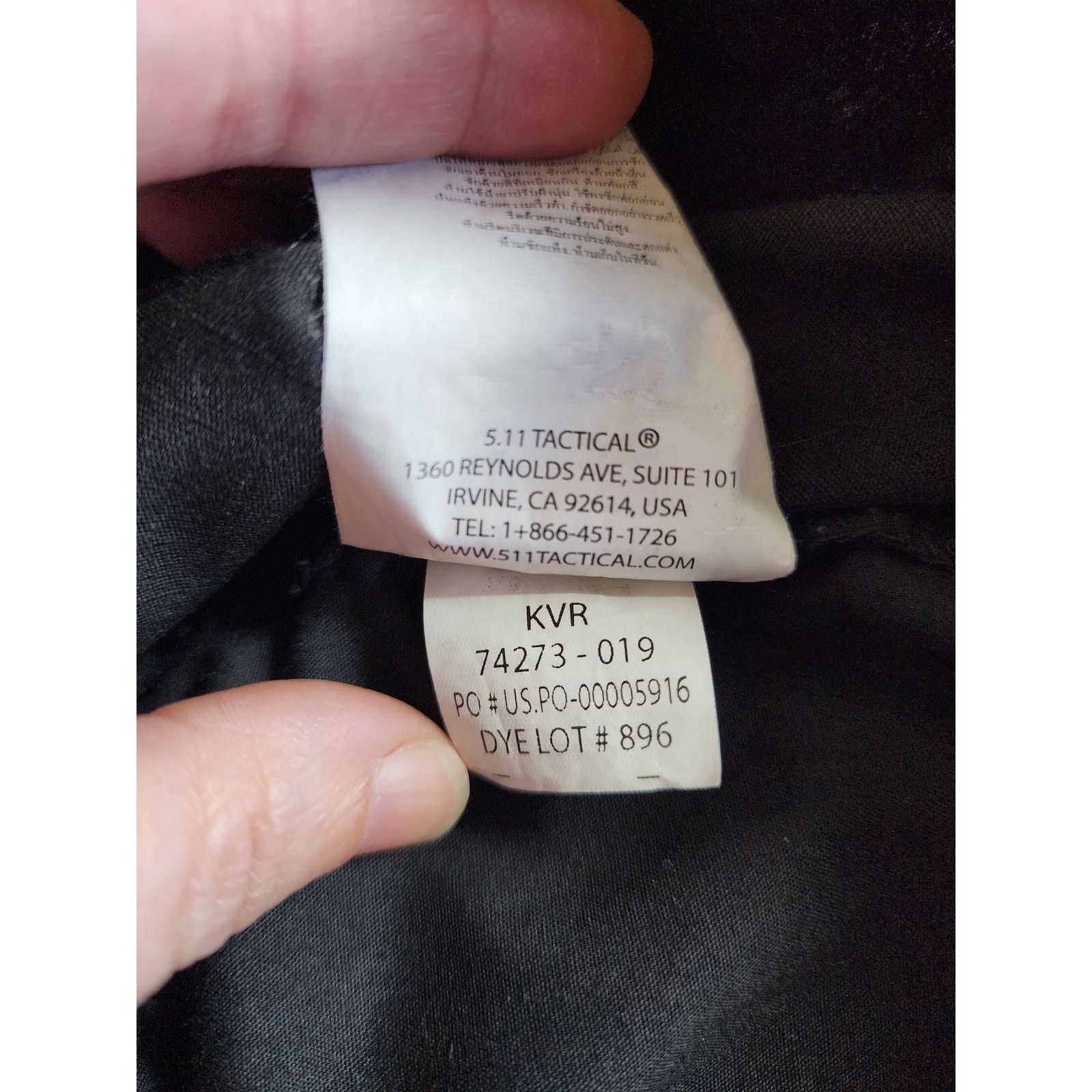 5.11 5.11 Taclite Pro Ripstop Tactical Pants Black 40x32 #74273 Size US 40 / EU 56 - 7 Thumbnail
