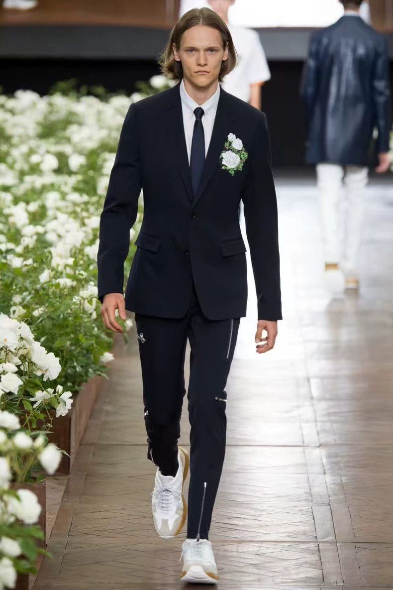 Dior Dior 16 SS Show Style Camellia suit 2502-Nextarrow Size 46R - 8 Thumbnail