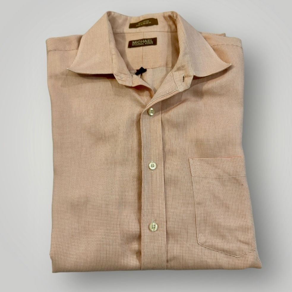 Michael Kors Michael Kors Mens Button Down Shirt XLarge Size US XL / EU 56 / 4 - 4 Thumbnail