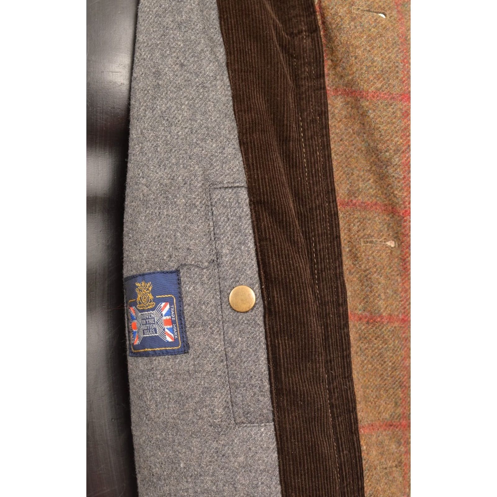 Burton Burton Jacket Mens L Wool Tweed Check Coat AW11-BH2 Size US L / EU 52-54 / 3 - 6 Thumbnail