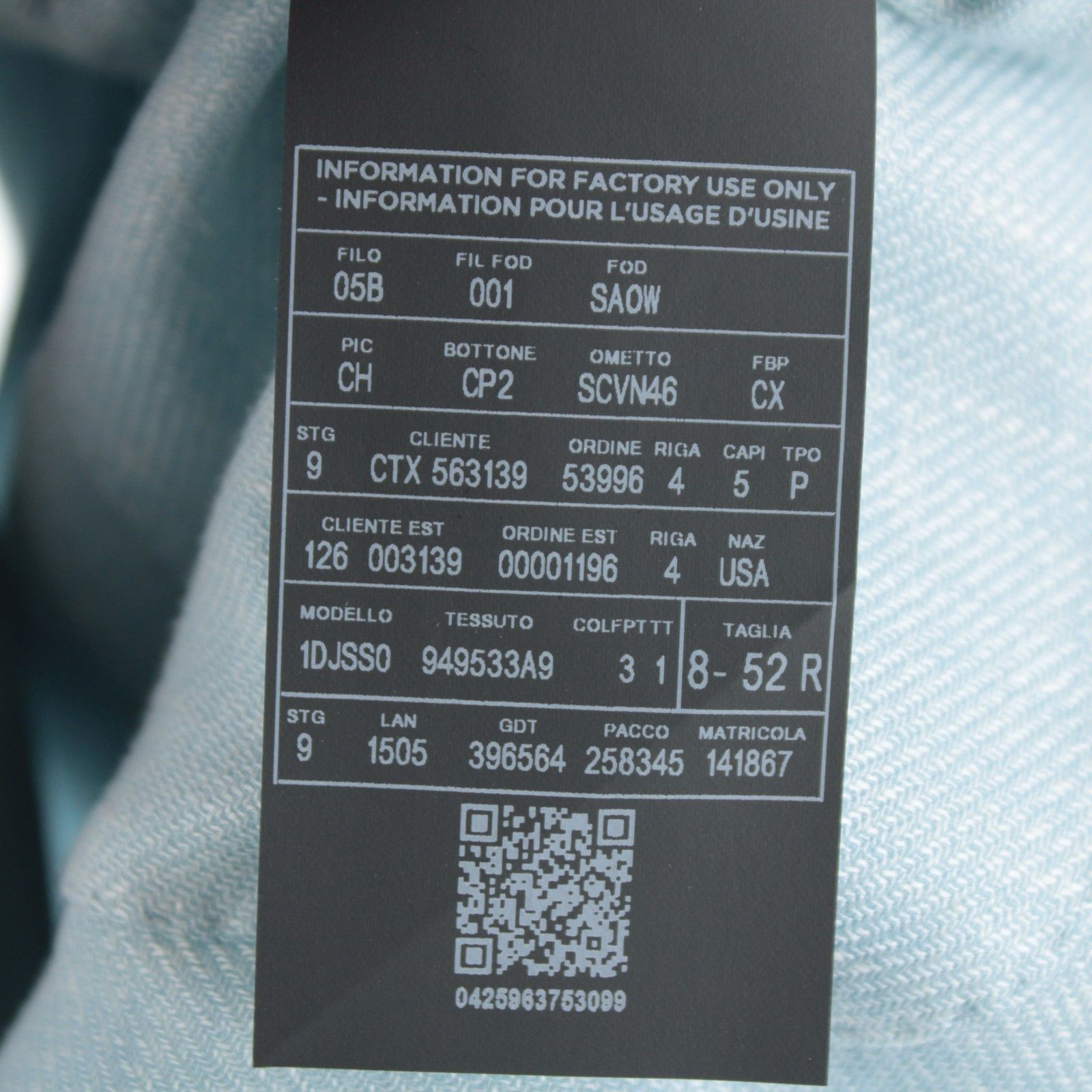 Ermenegildo Zegna Ermenegildo Zegna Sport Coat Size 42 Regular US in Blue Size 42R - 9 Thumbnail