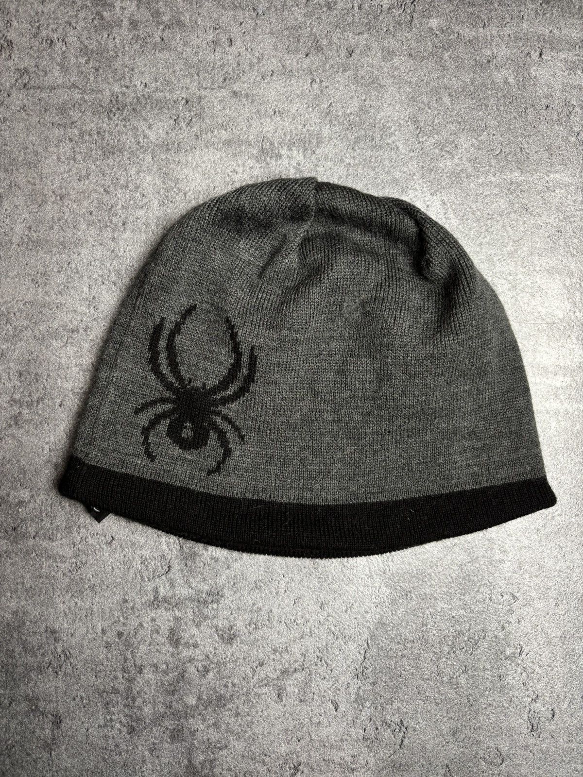 Spyder Rare Spyder Reversible Beanie Skull Cap Unisex Adult On Size ONE SIZE - 1 Thumbnail