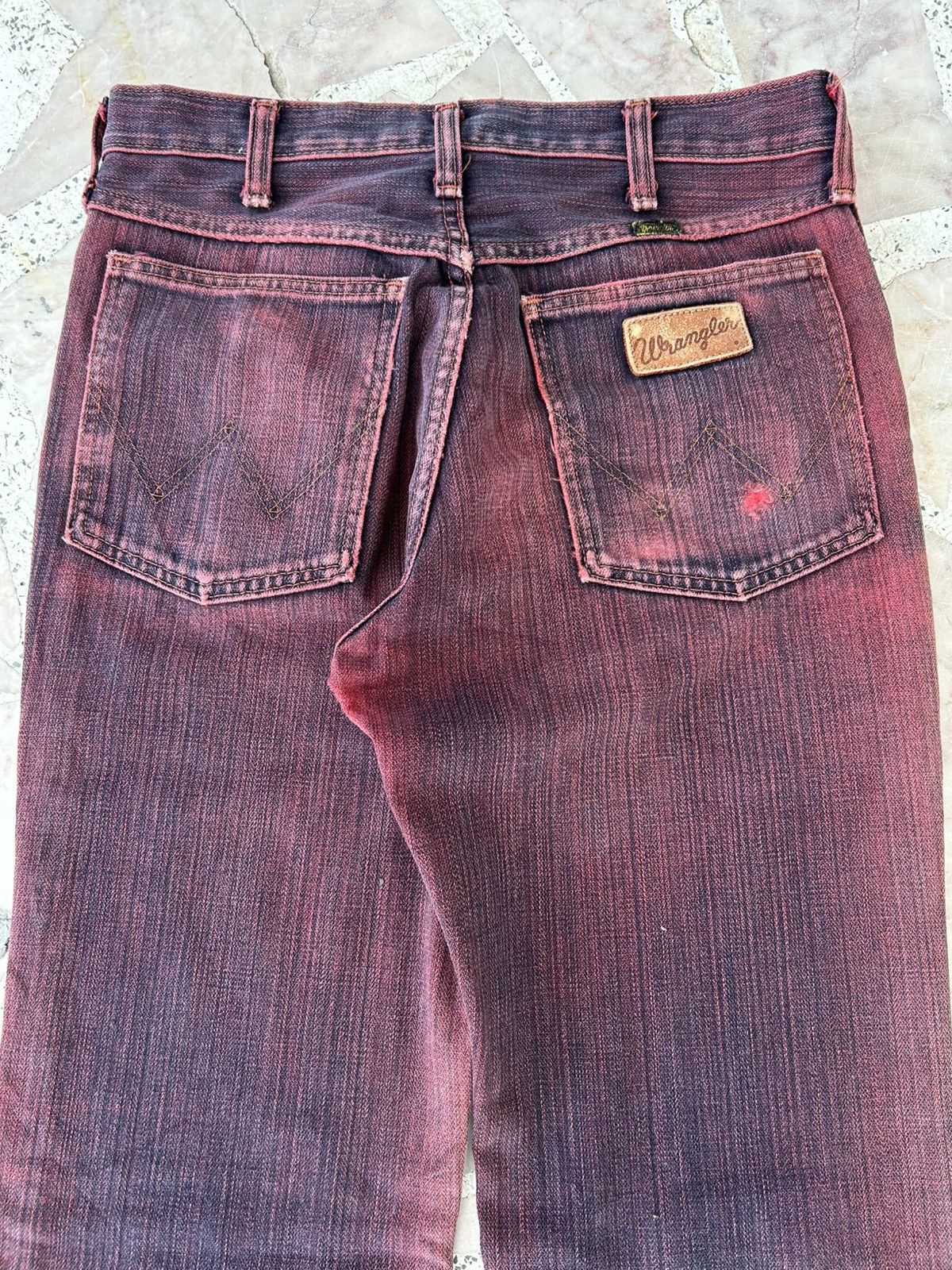 Wrangler Wrangler Flare Vintage Japan Denim Size US 30 / EU 46 - 8 Thumbnail