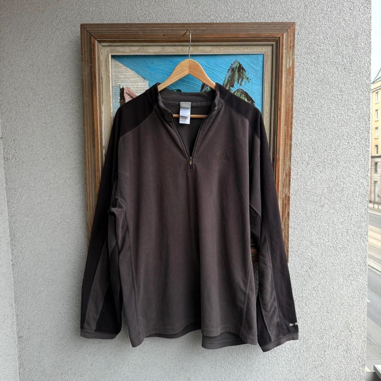 The North Face The North Face Black Grey Half Zip Fleece Size US M / EU 48-50 / 2 - 1 Thumbnail