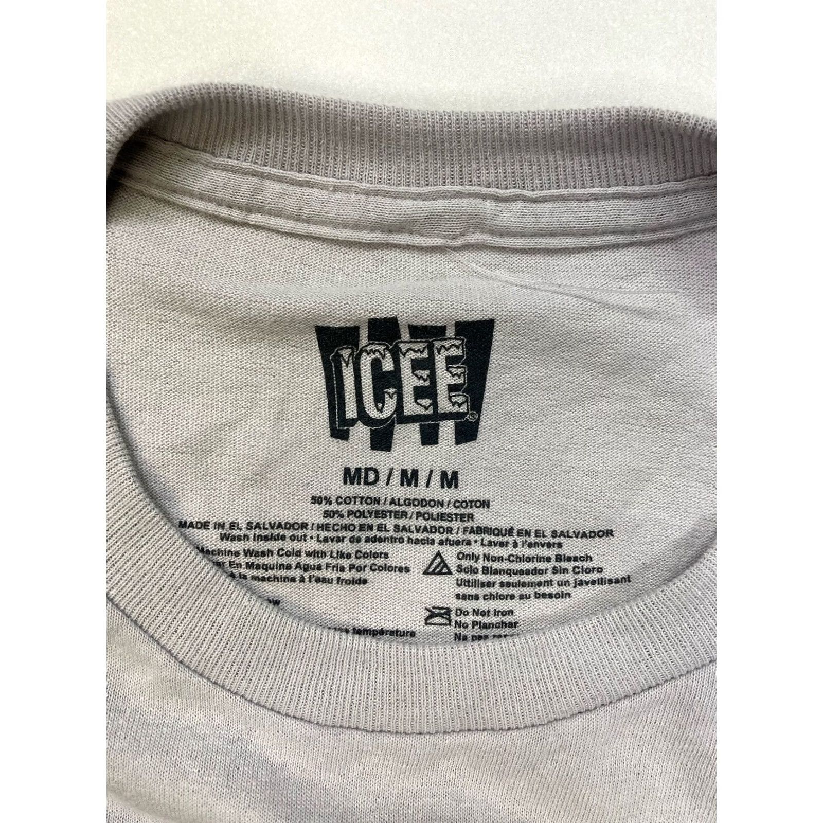 Vintage Icee Company Icee Graphic T-shirt Men Medium Gray Short Sleeve Frozen Beverage Size US M / EU 48-50 / 2 - 4 Thumbnail