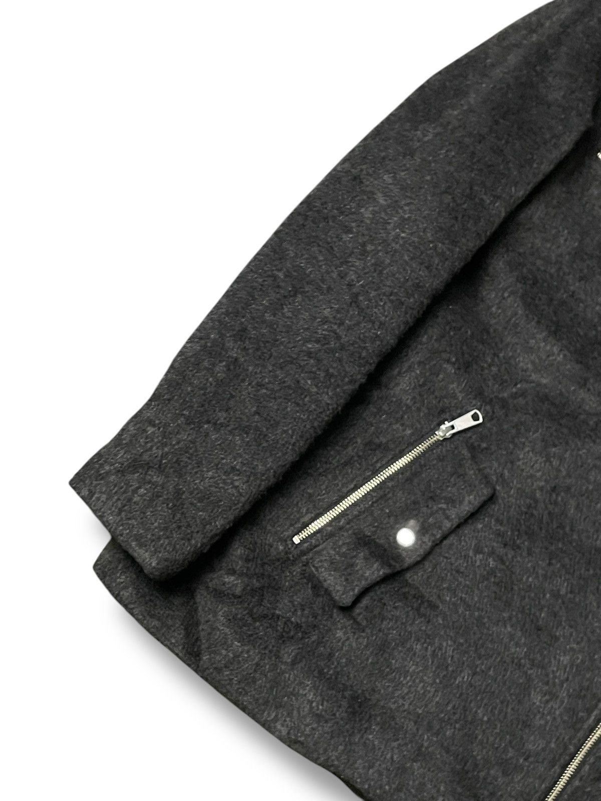 Japanese Brand × Seditionaries × Vintage JEANASIS BRAND SHAGGY RIDER JACKET (86) Size US XXS / EU 40 - 3 Thumbnail