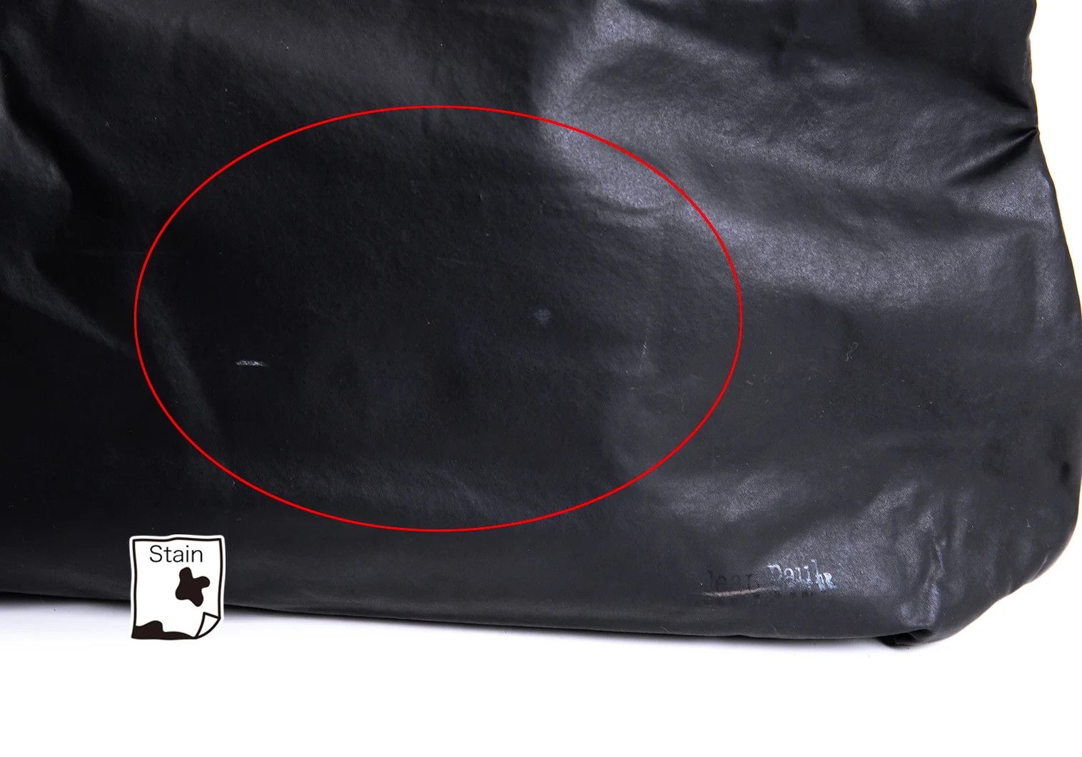 Jean Paul Gaultier Coated Doctor Bag in Black with Damage and Stains Size ONE SIZE - 7 Thumbnail