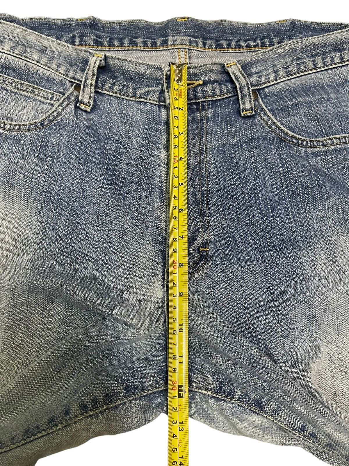 Vintage × Wrangler Vintage Wrangler Blue Wash Style Baggy Jeans Size US 34 / EU 50 - 11 Thumbnail