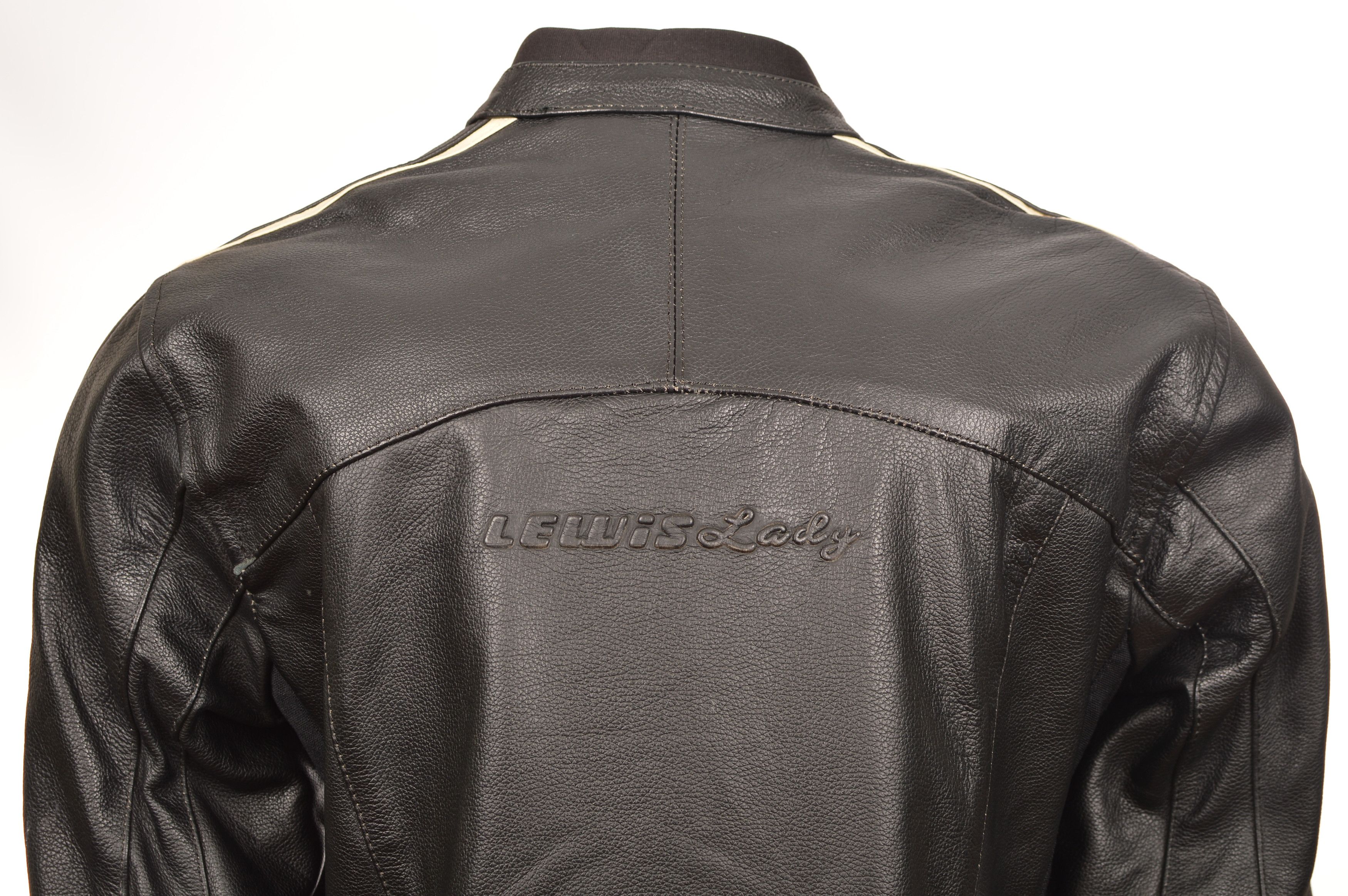 Lewis Leathers Lewis Lady Girls Bike 2 Leather Motorcycle Biker Jacket Size S / US 4 / IT 40 - 5 Thumbnail